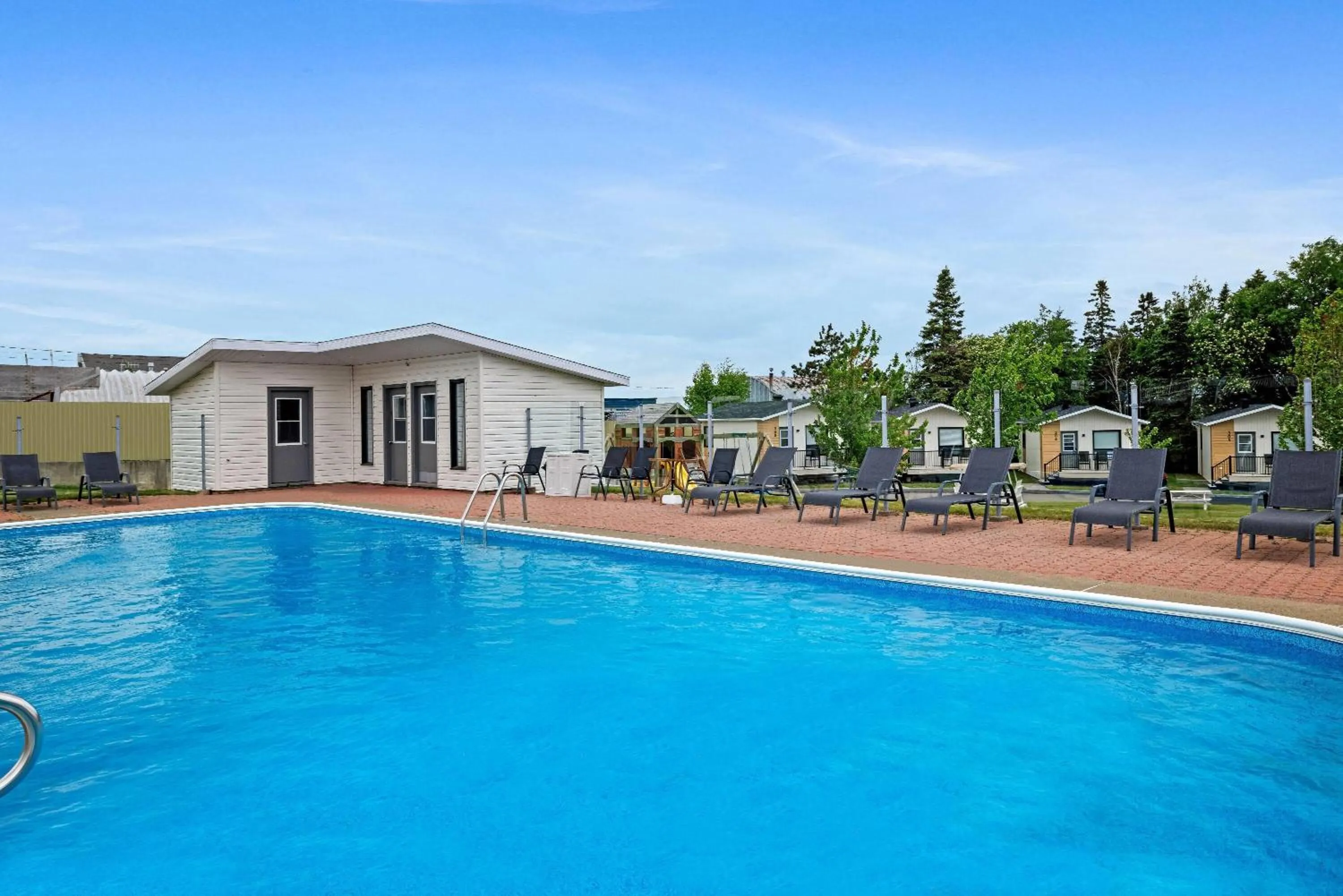 Swimming pool in Days Inn by Wyndham Riviere-Du-Loup