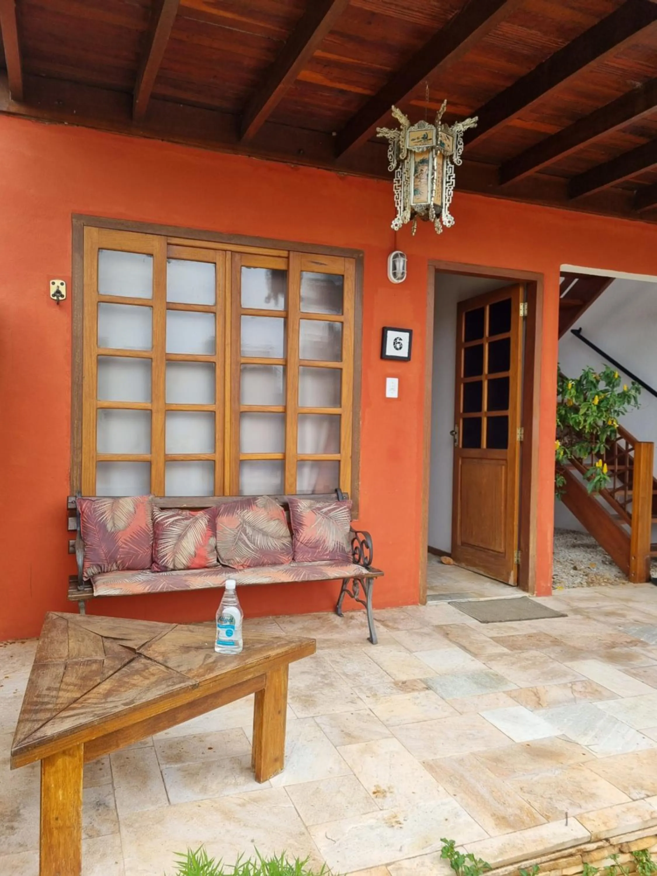 Patio in Pousada Ikabana