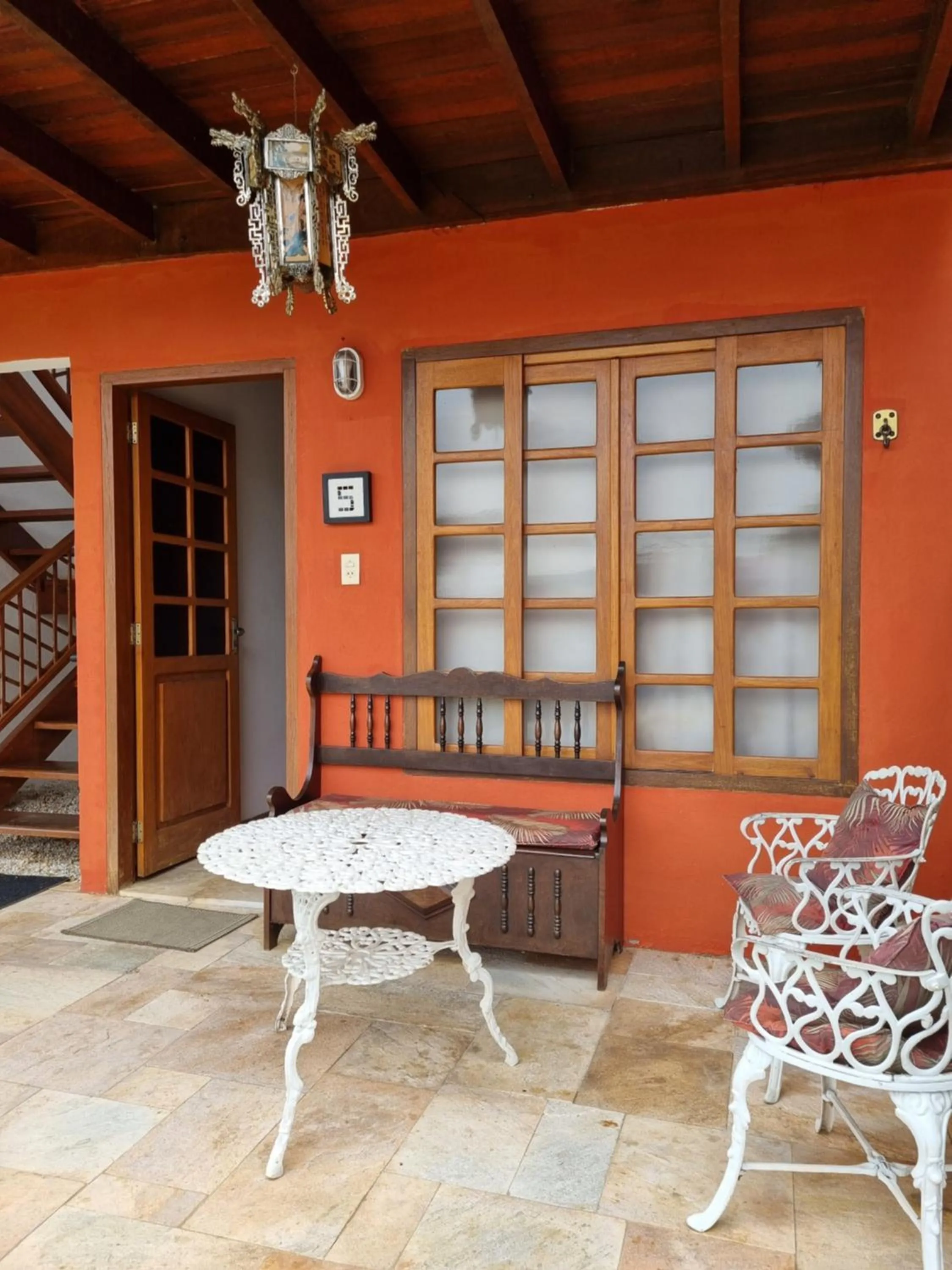 Patio in Pousada Ikabana