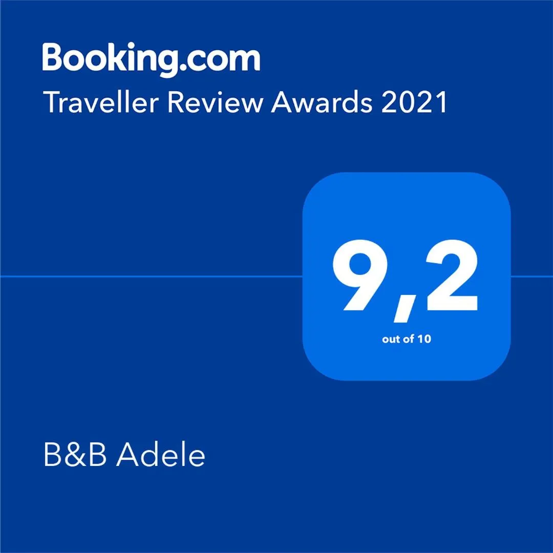 Certificate/Award in B&B Adele