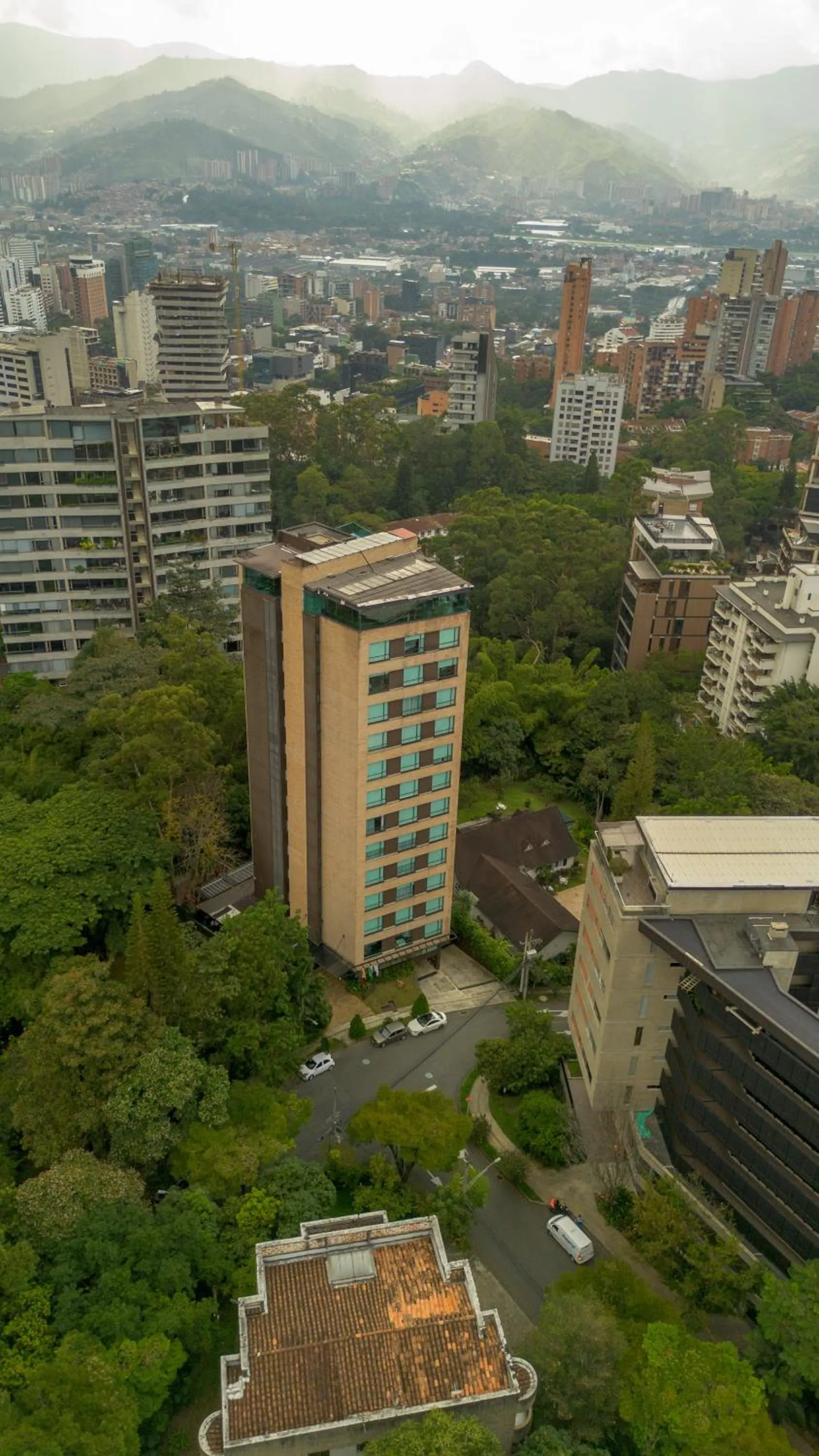 Property building in Cafe Hotel Medellín