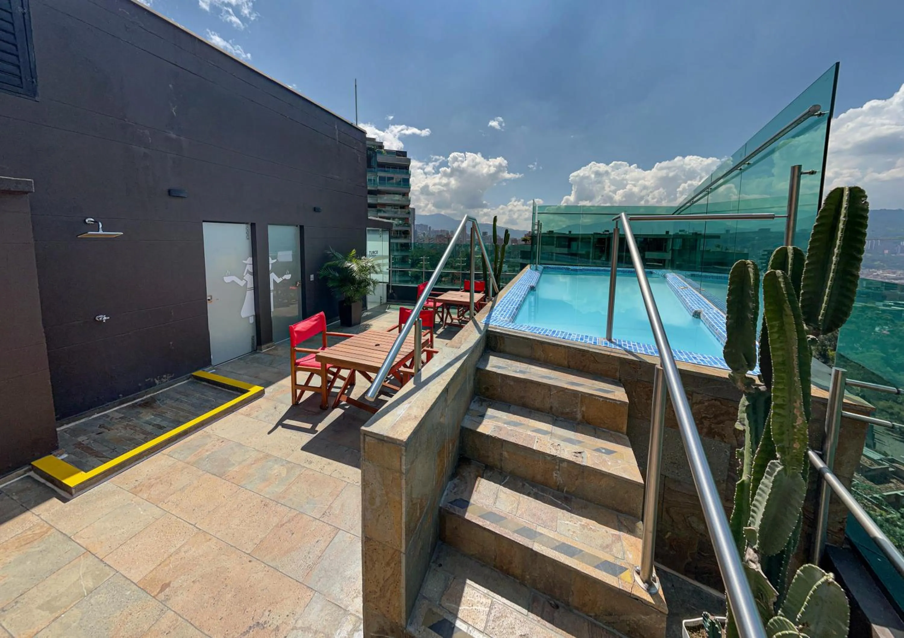 Property building in Cafe Hotel Medellín