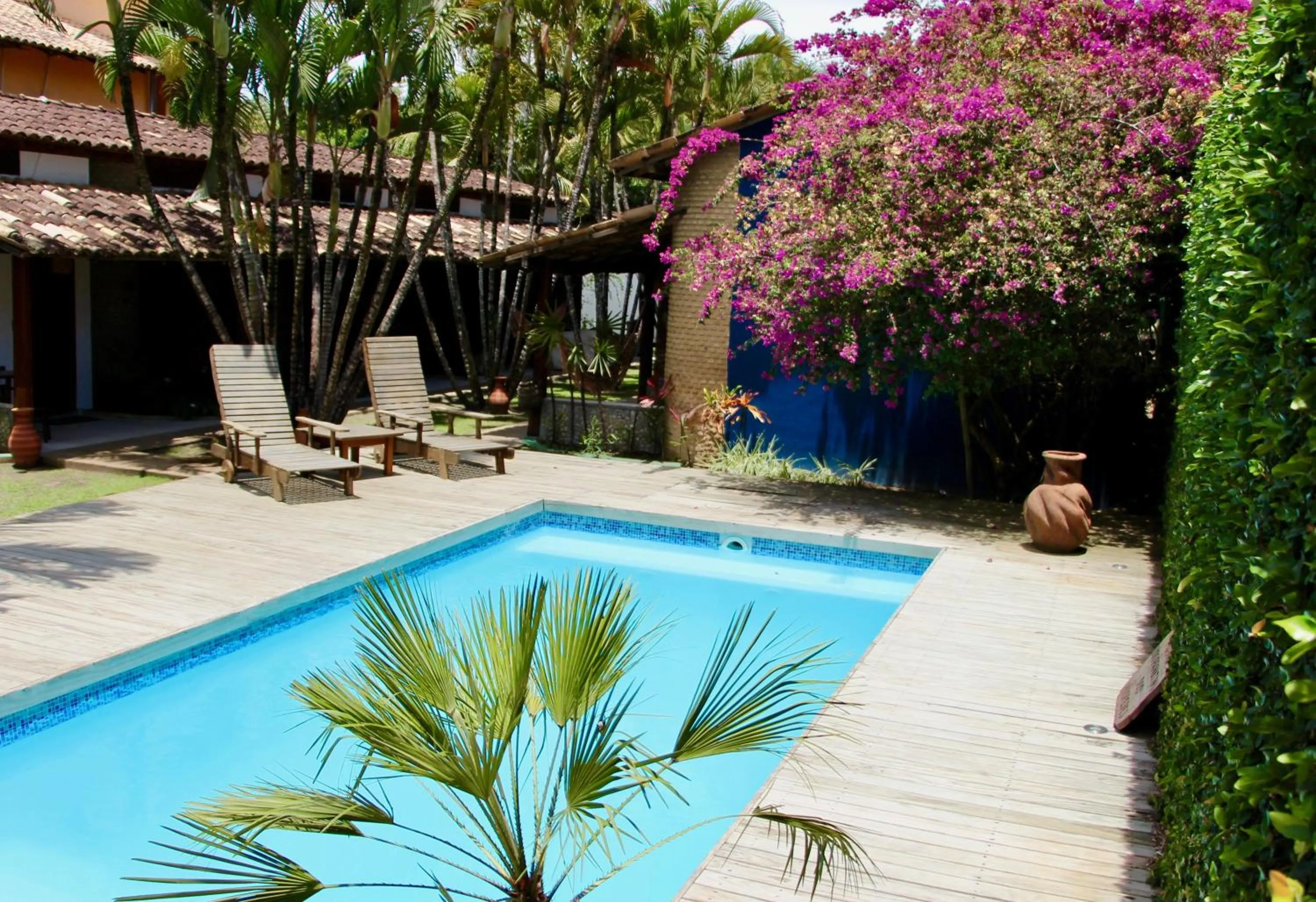 Swimming pool in Pousada El Capitan