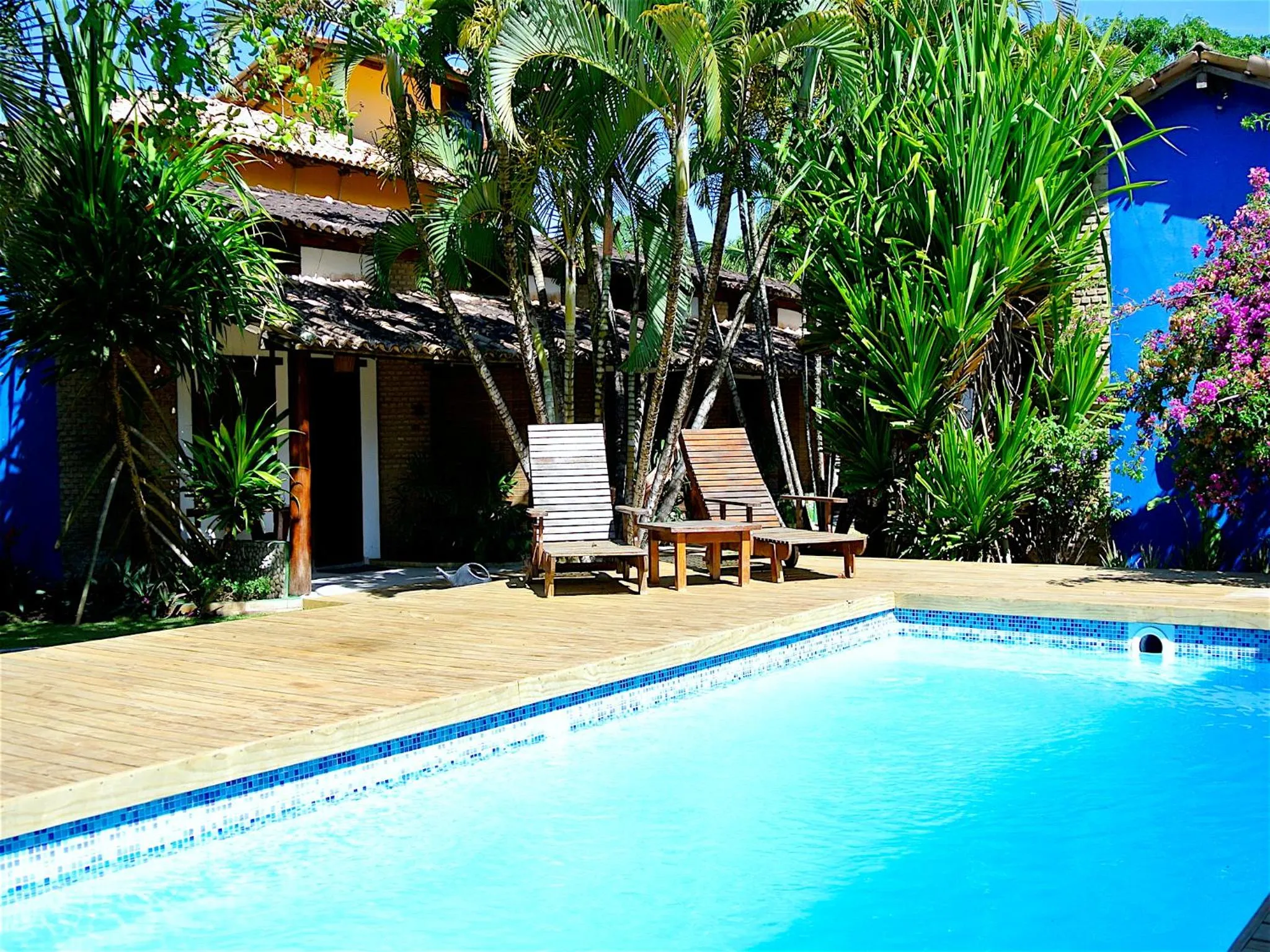 Swimming pool in Pousada El Capitan