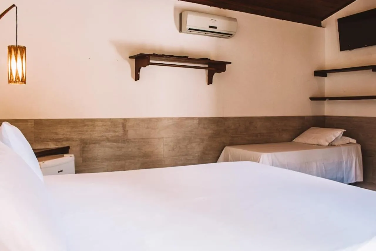 Bed in Pousada El Capitan