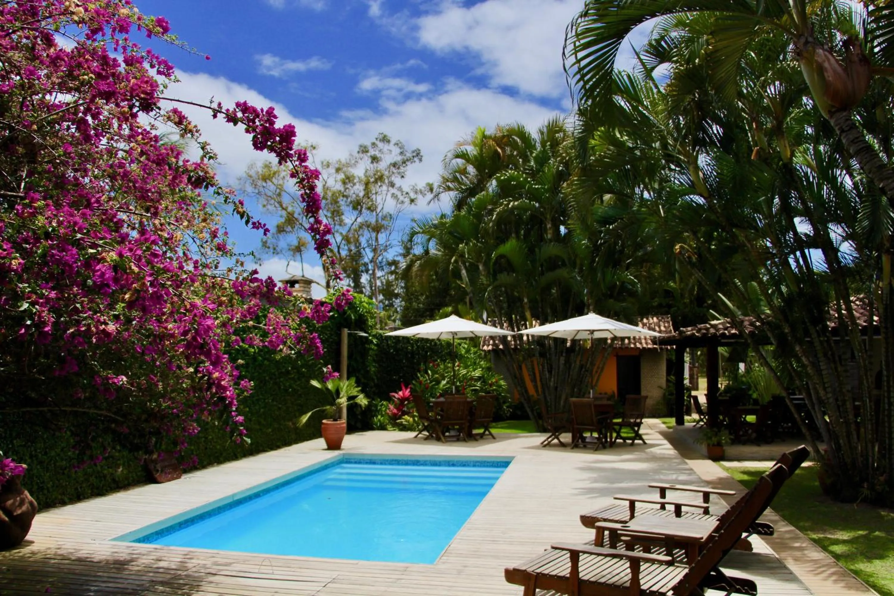 Swimming pool in Pousada El Capitan
