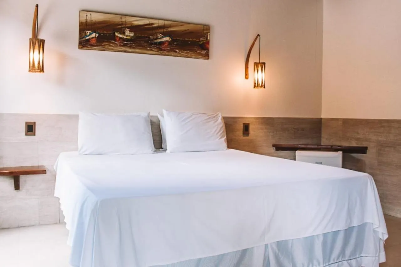 Bed in Pousada El Capitan