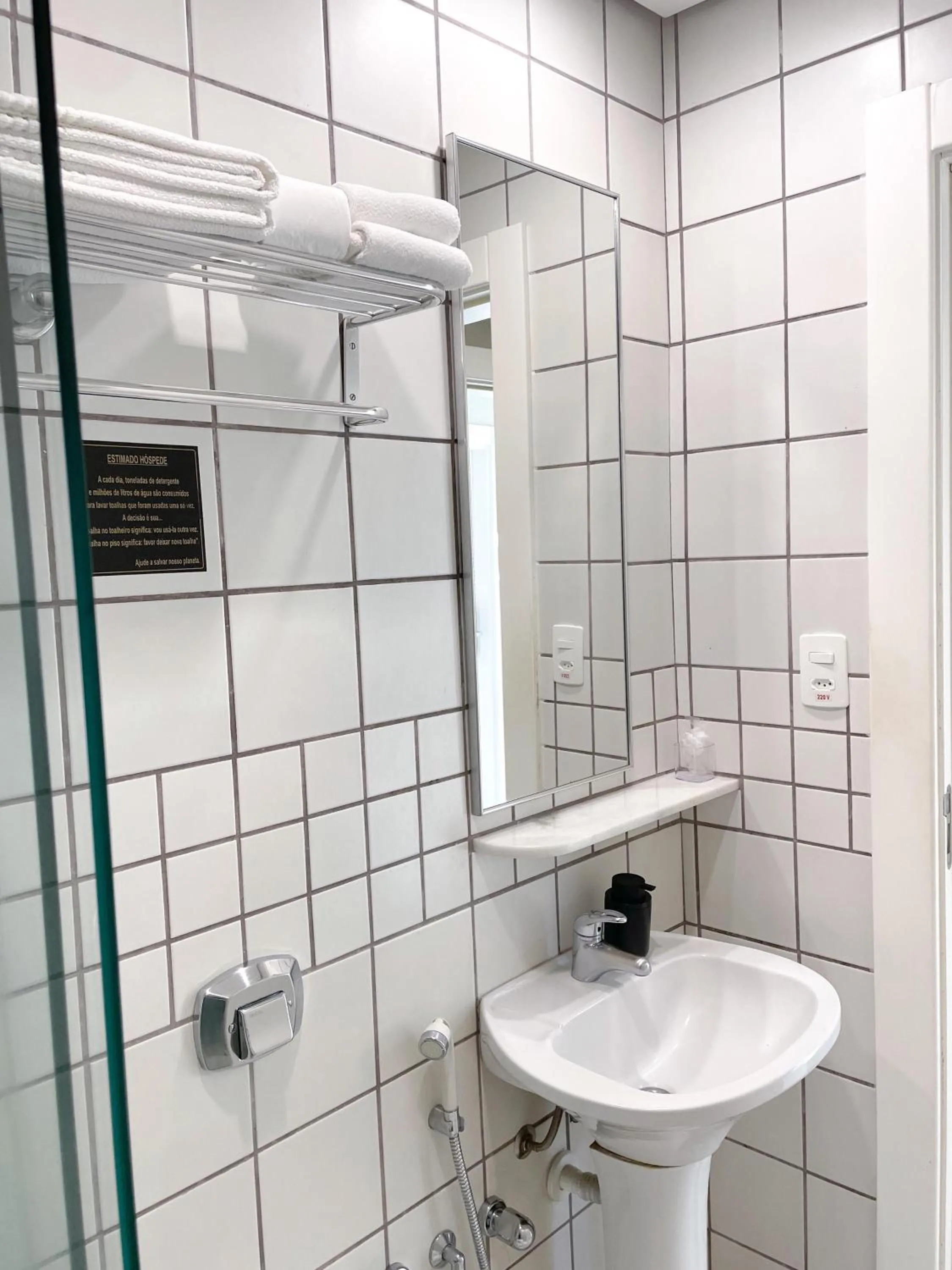 Bathroom in Hotel Himmelblau