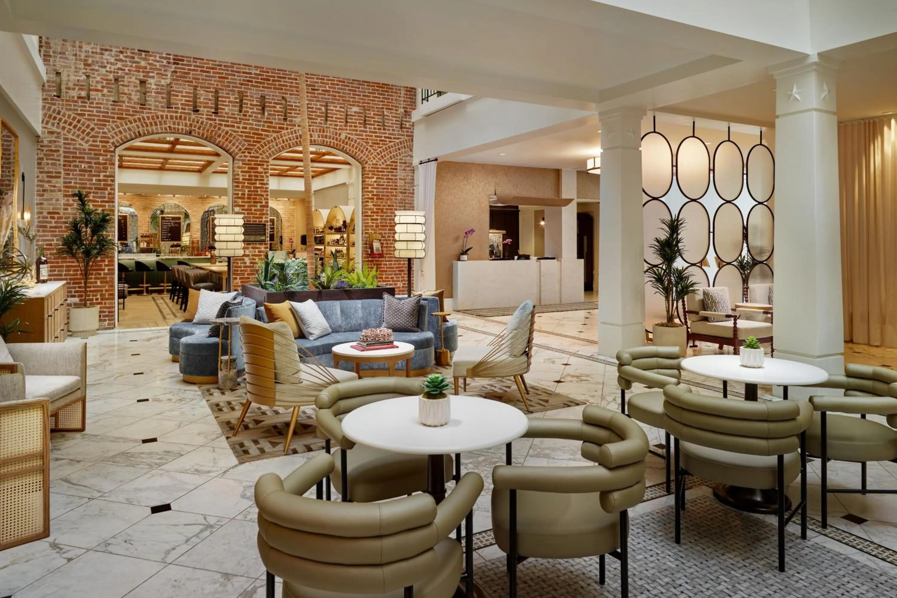 Lobby or reception in The Tremont House, Galveston, a Tribute Portfolio Hotel