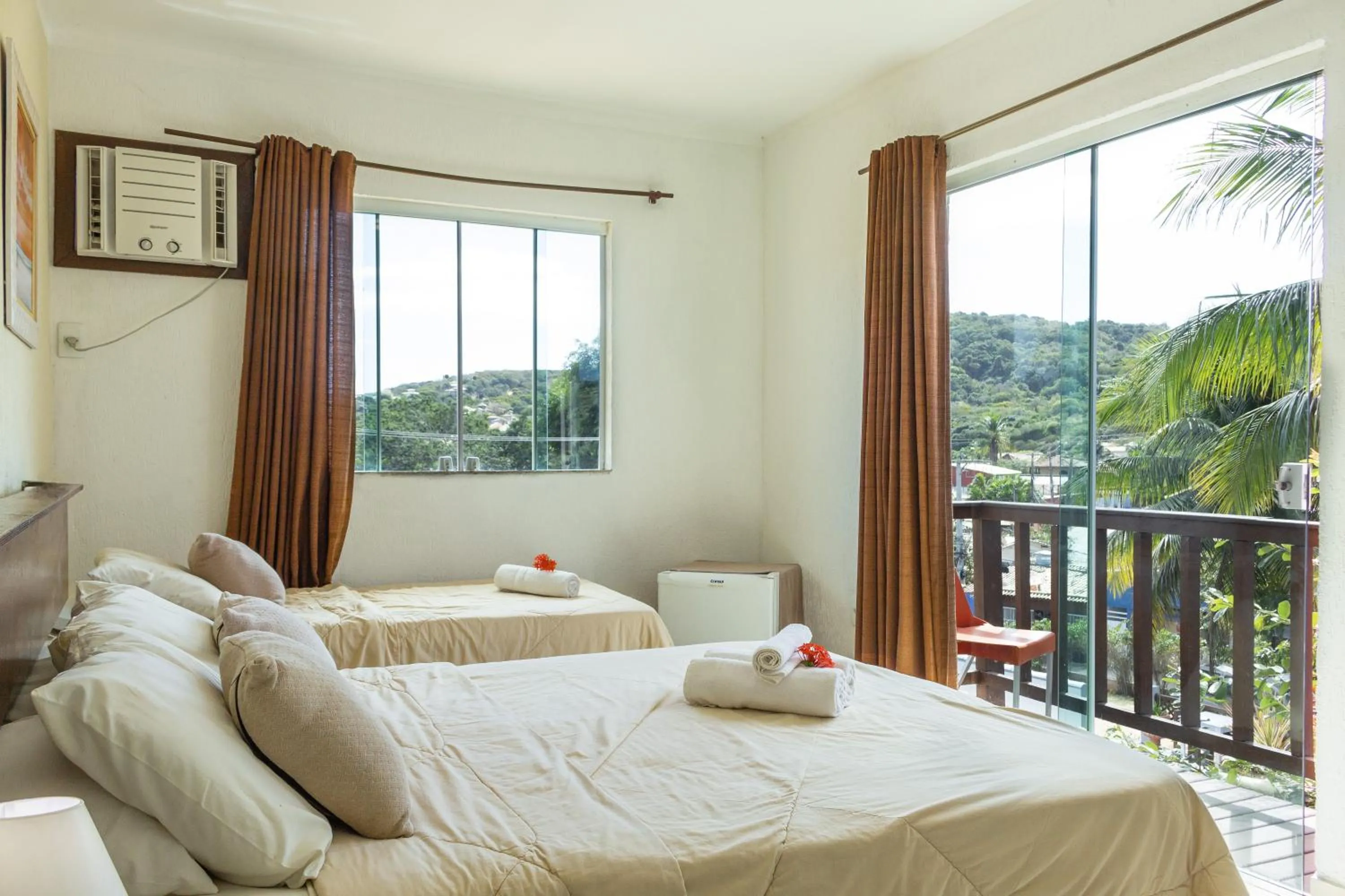 Natural landscape, Bed in Pousada Destino Búzios