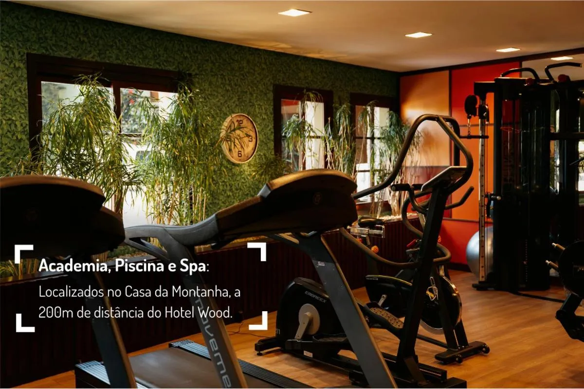 Fitness centre/facilities in Wood Hotel