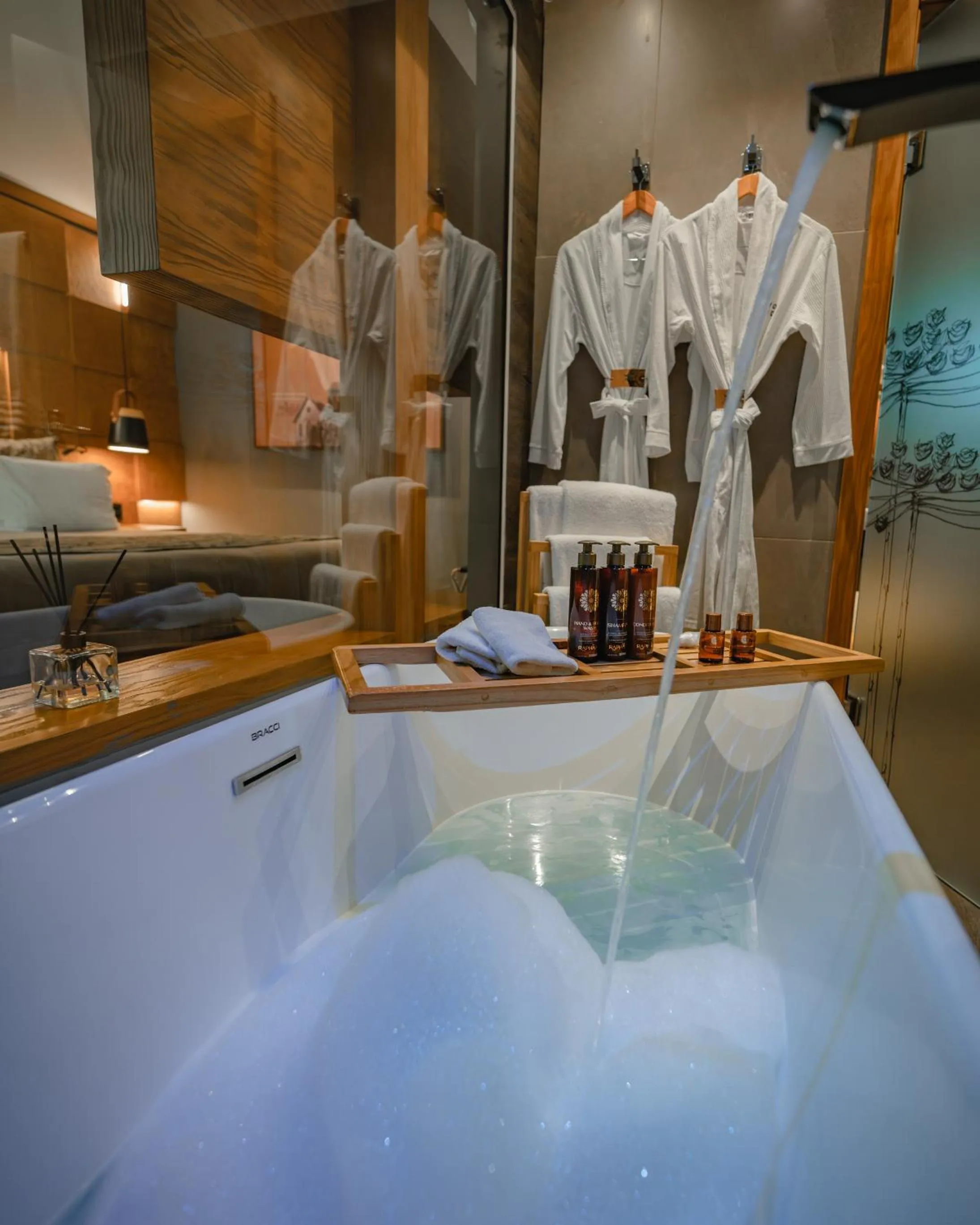 Bathroom in Wood Hotel