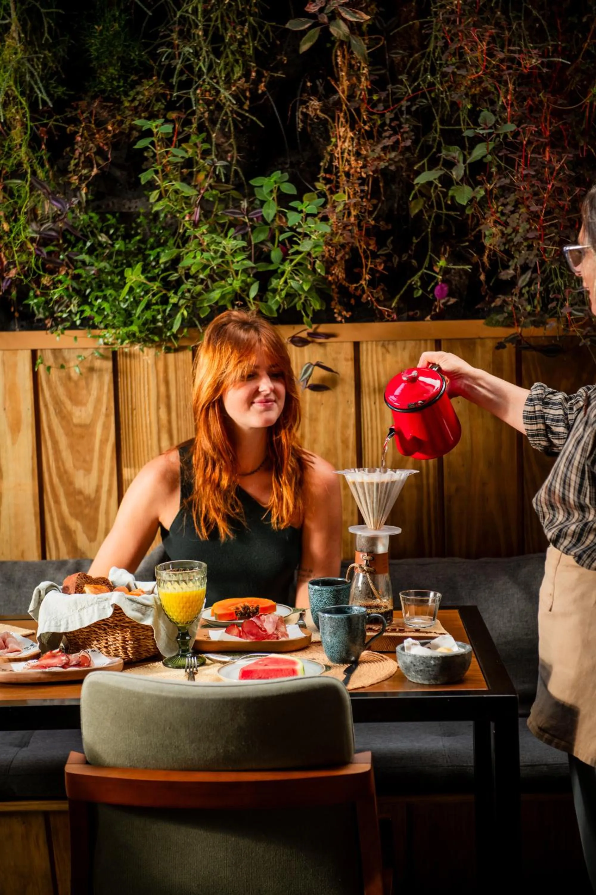 Guests in Wood Hotel