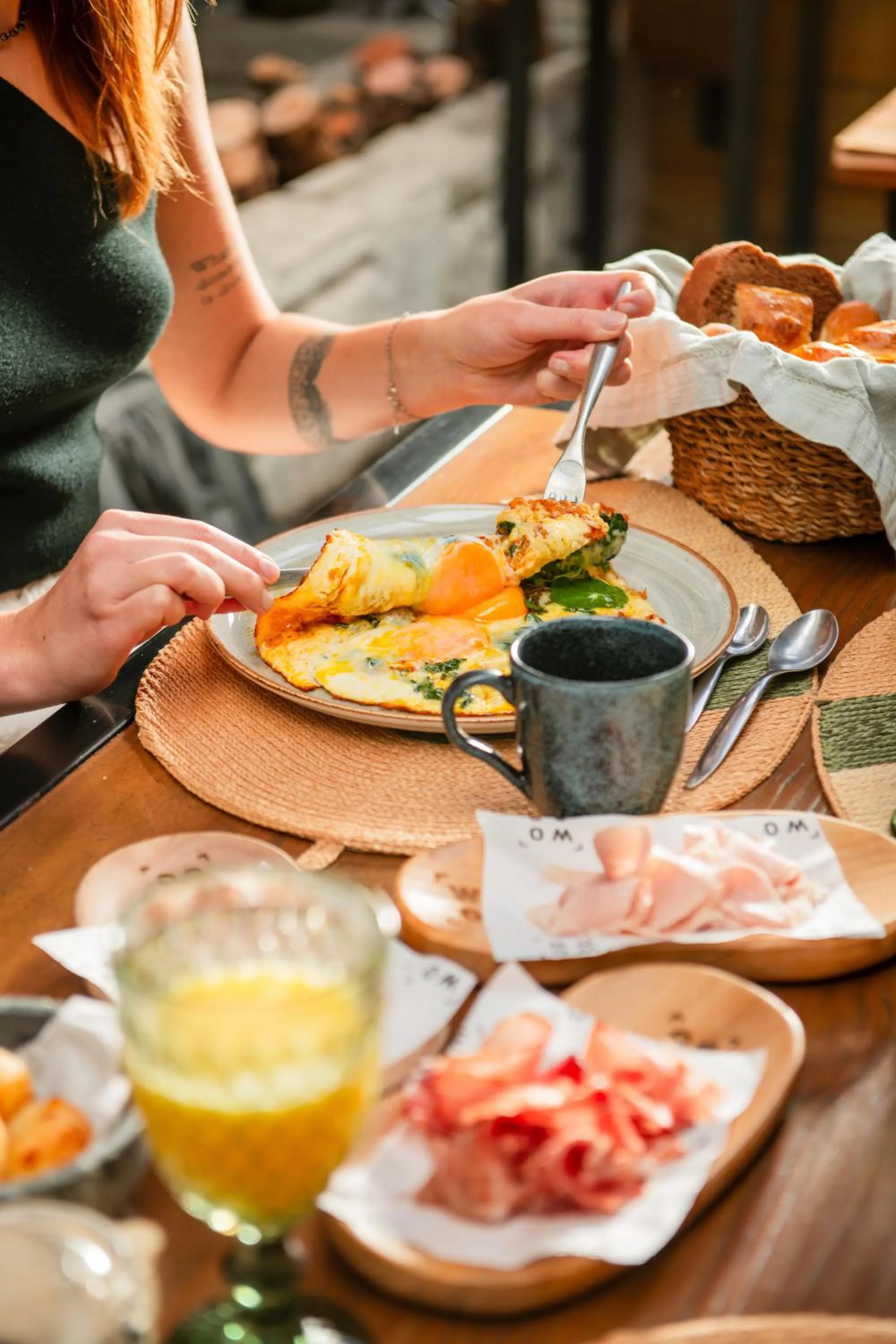 Breakfast in Wood Hotel