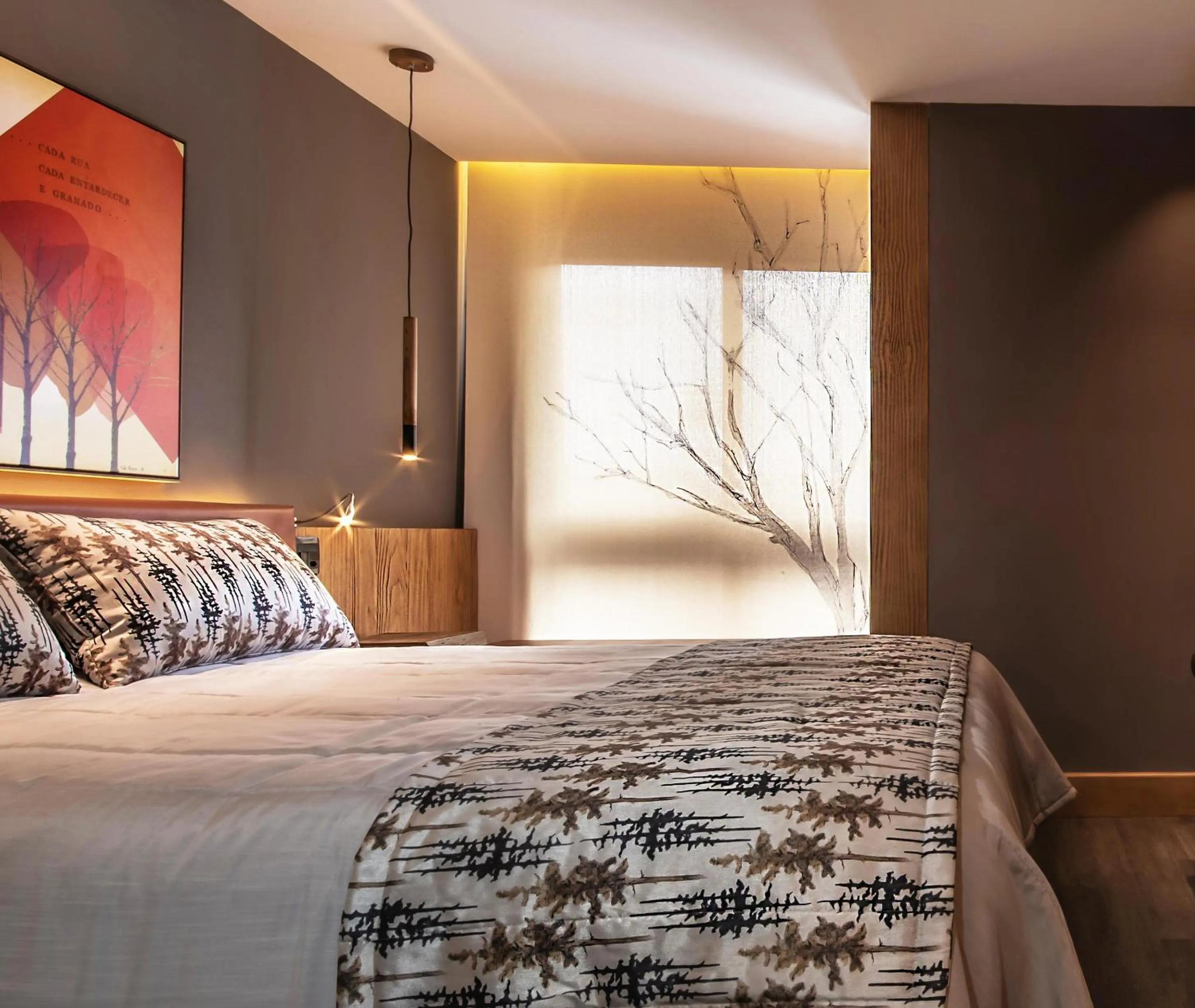 Photo of the whole room, Bed in Wood Hotel