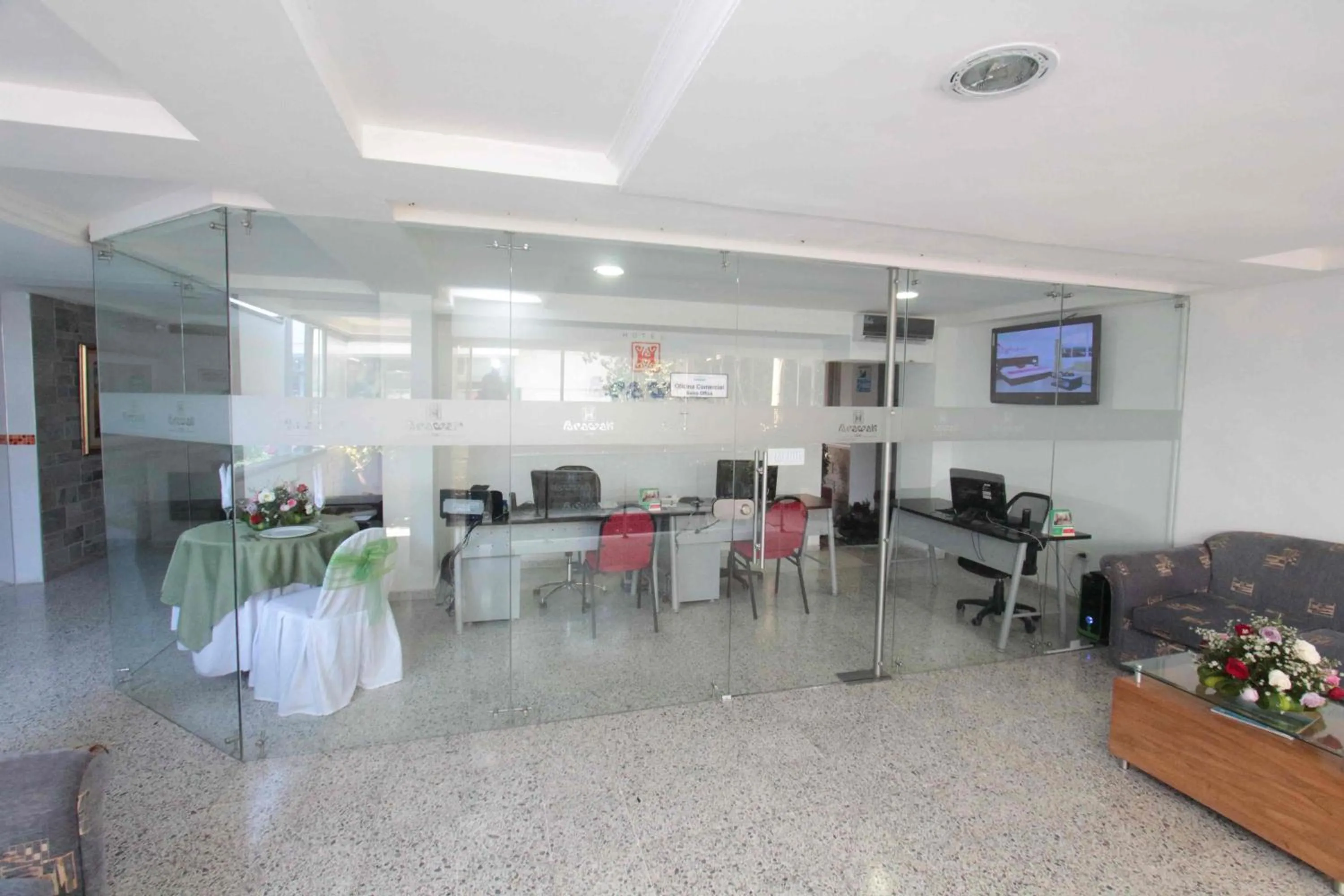 Lobby or reception in Hotel Arawak Upar