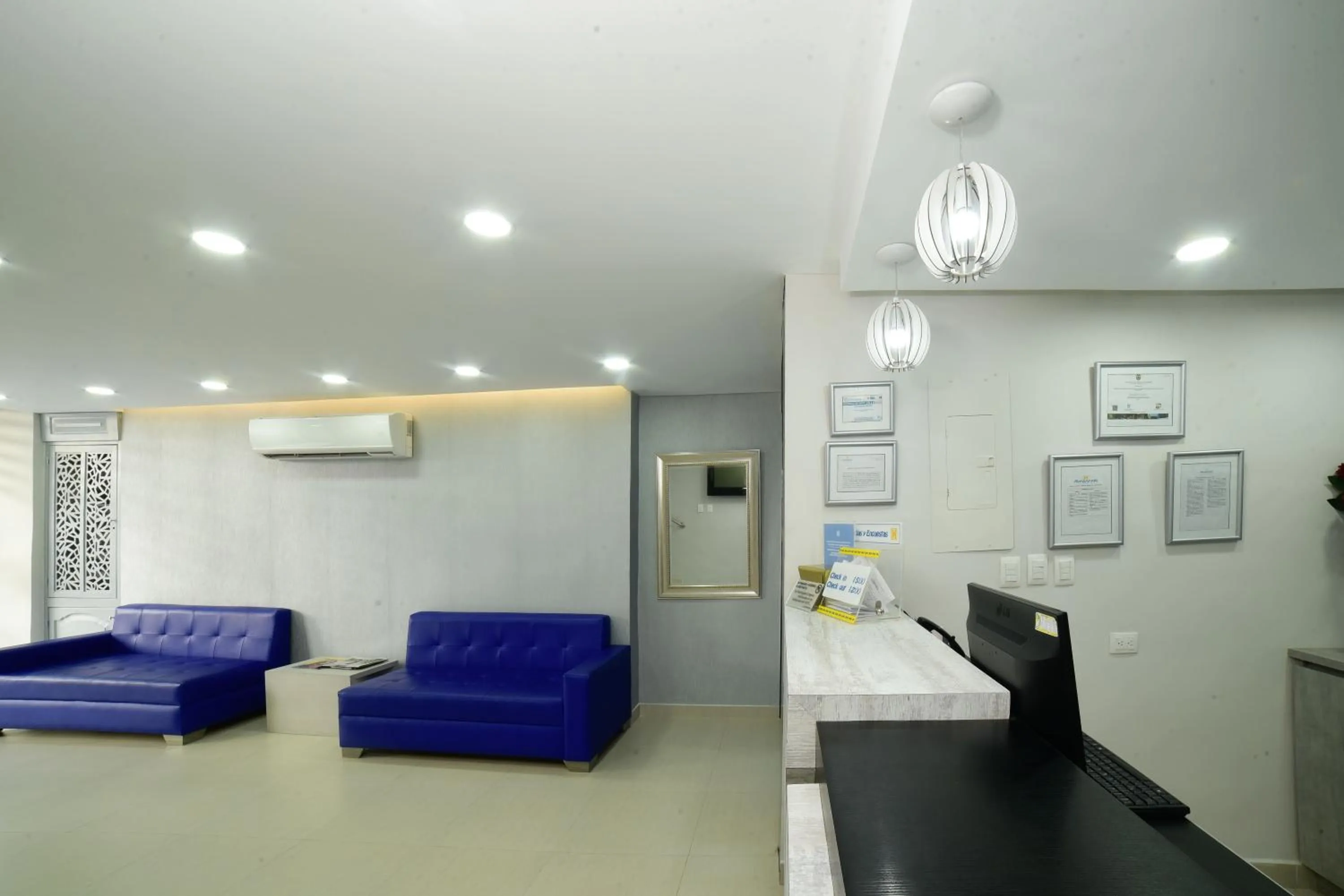 Seating area in Hotel Arawak Upar