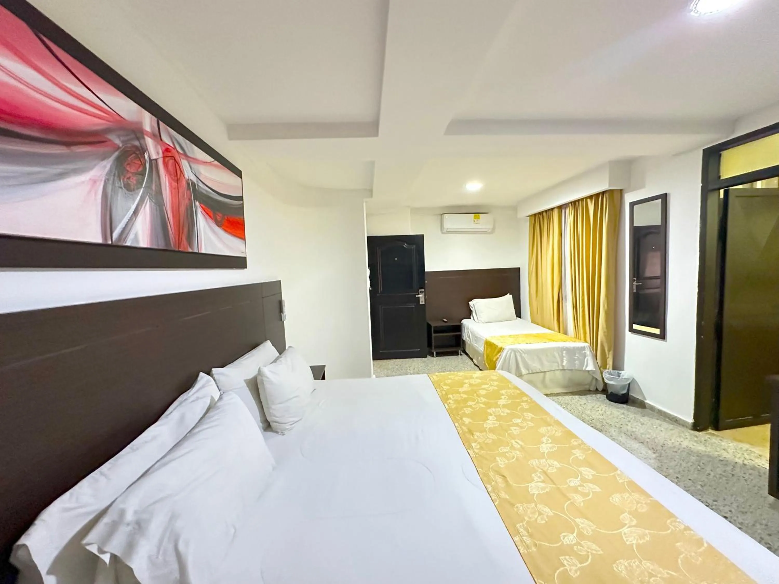 Bed in Hotel Arawak Upar