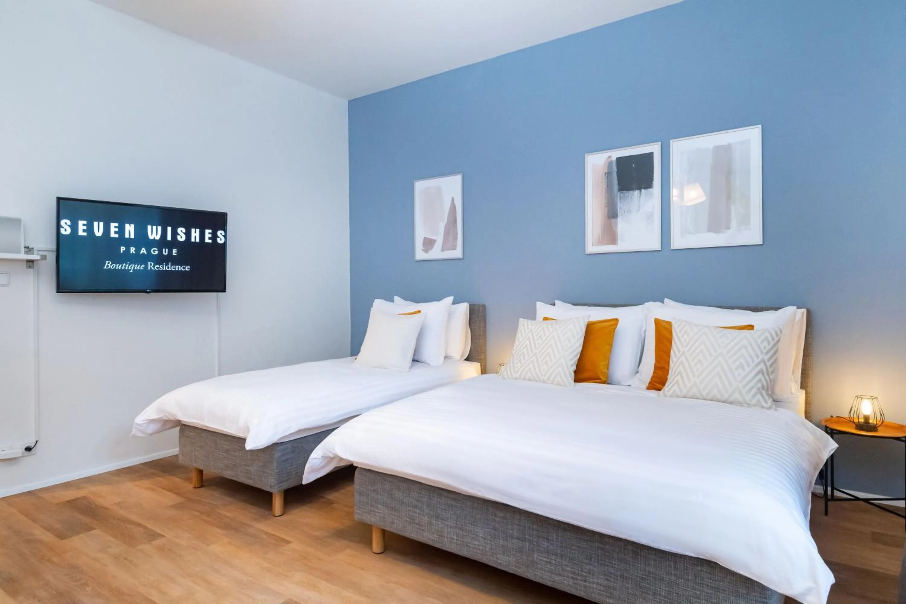 Bedroom, Bed in Seven Wishes Boutique Residence by Dwellfort