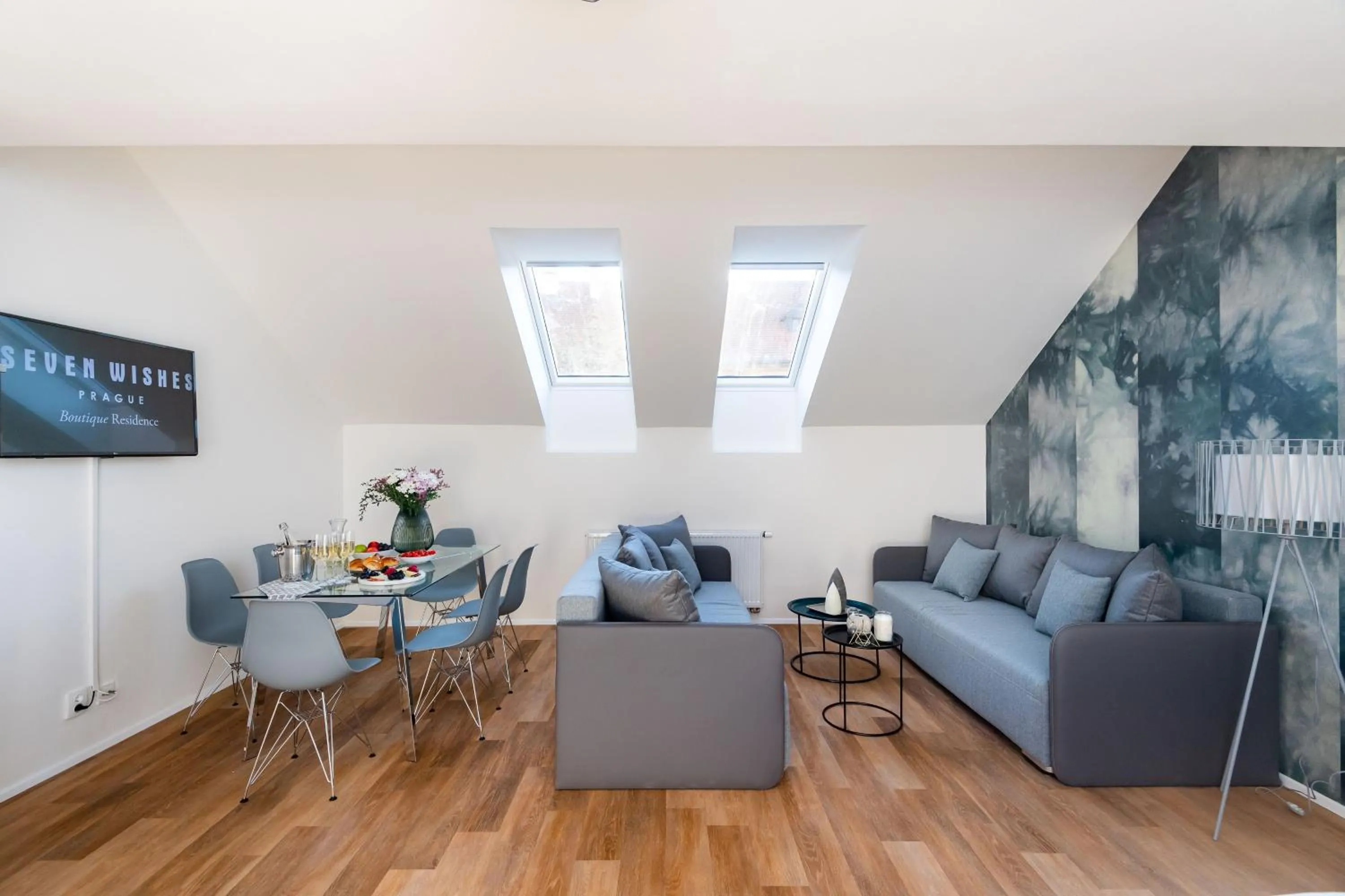 TV and multimedia in Seven Wishes Boutique Residence by Dwellfort