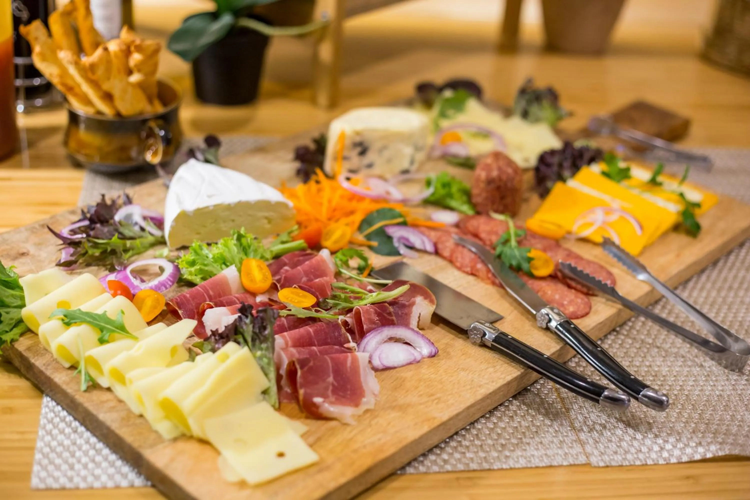 Food close-up in Panorama Jindabyne