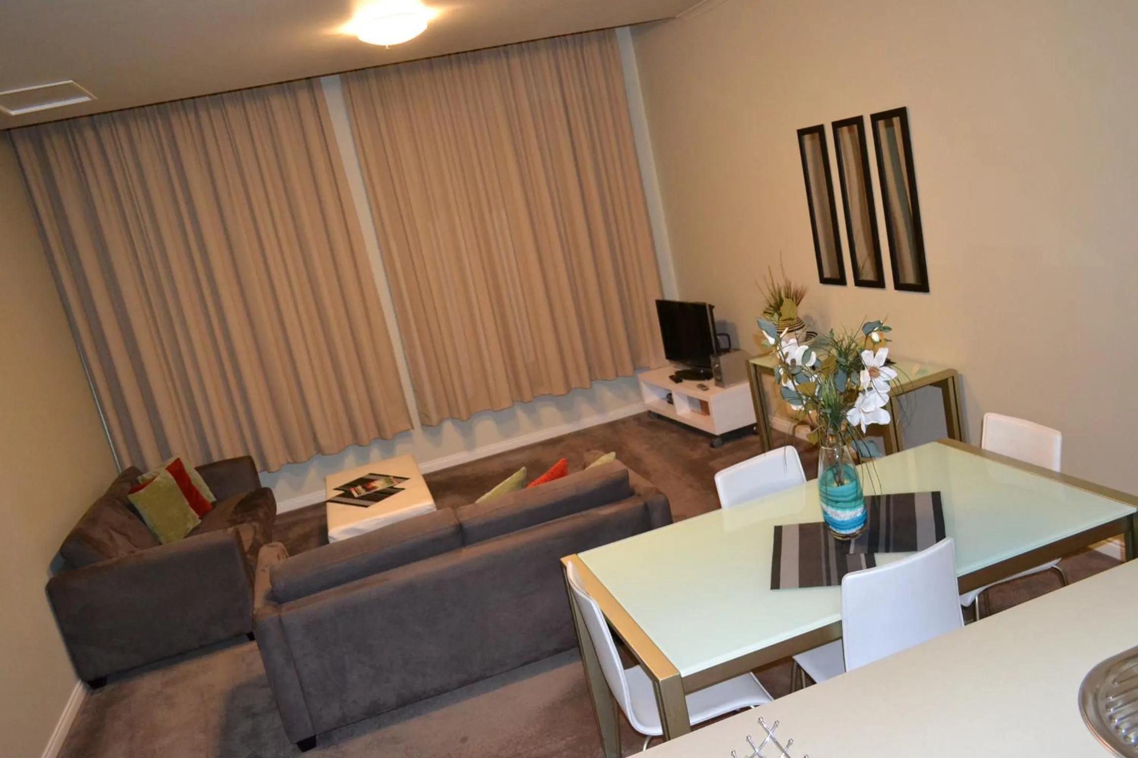 Living room in Flinders Landing Apartments