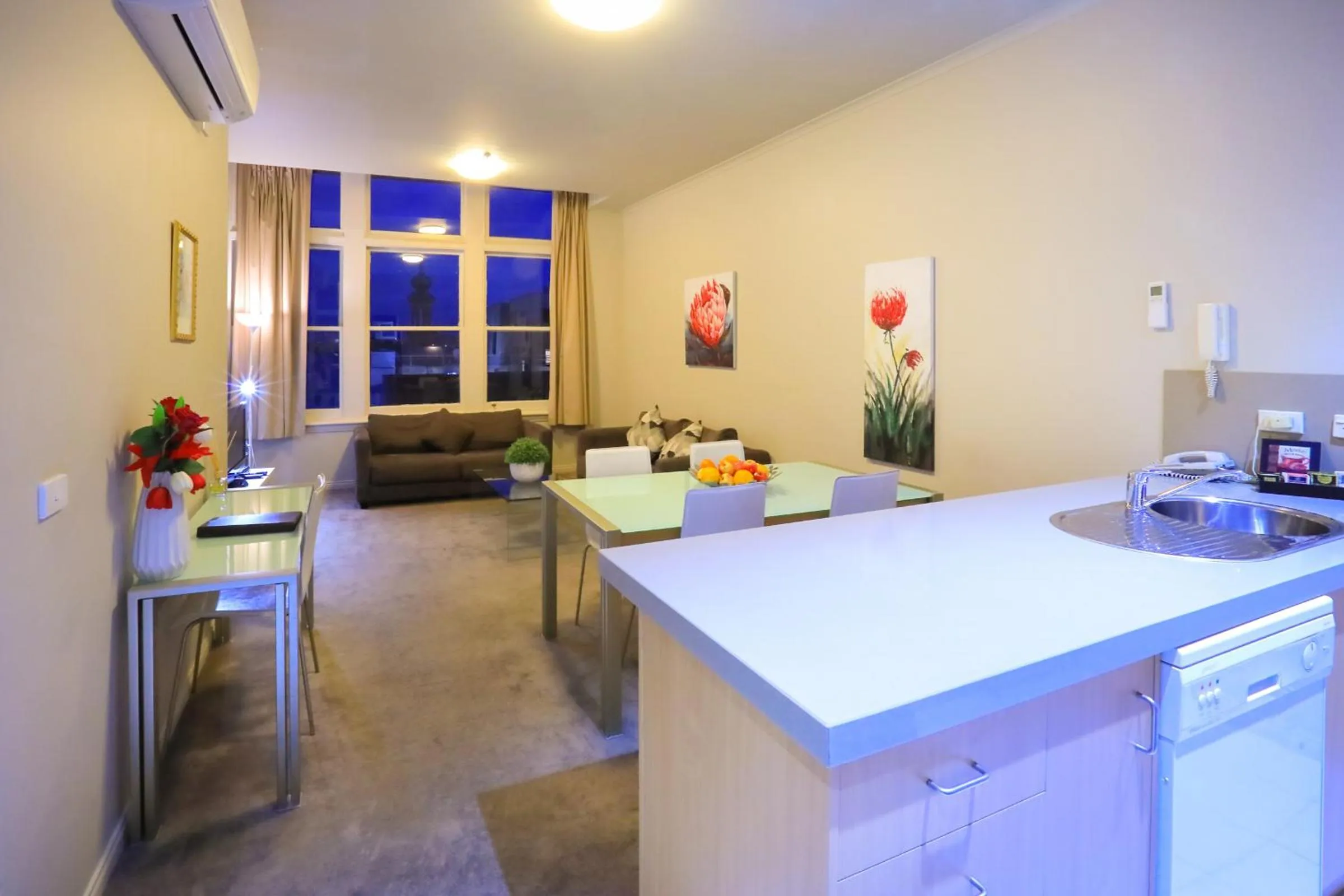 Dining area in Flinders Landing Apartments