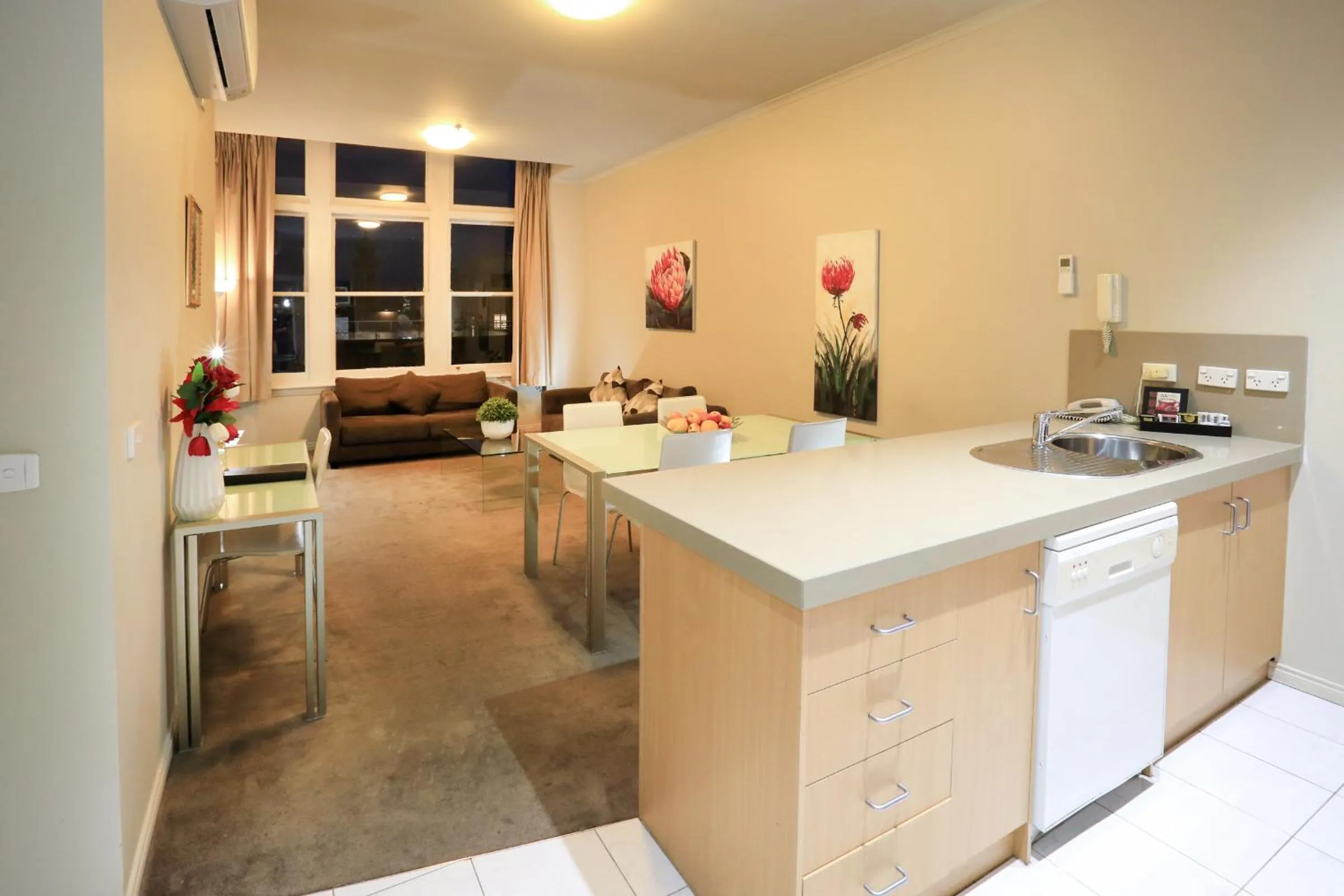 Living room in Flinders Landing Apartments