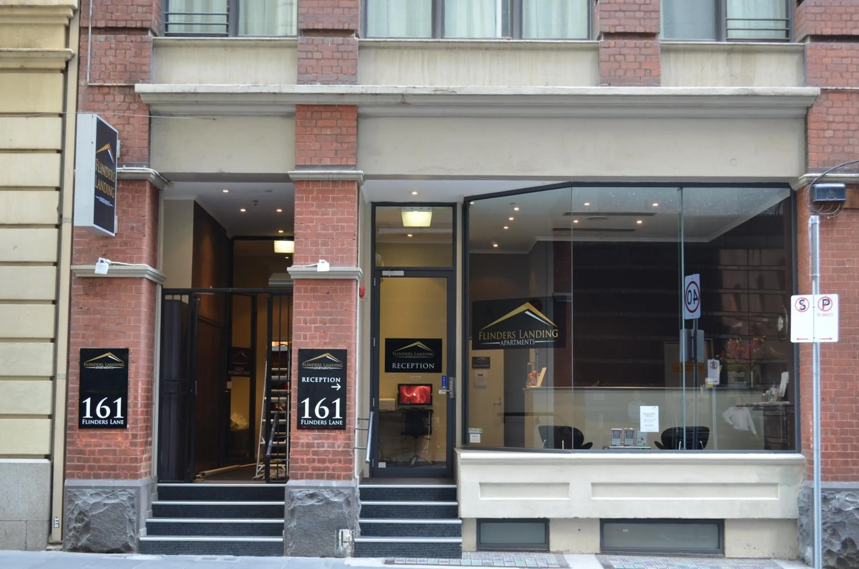 Facade/entrance in Flinders Landing Apartments