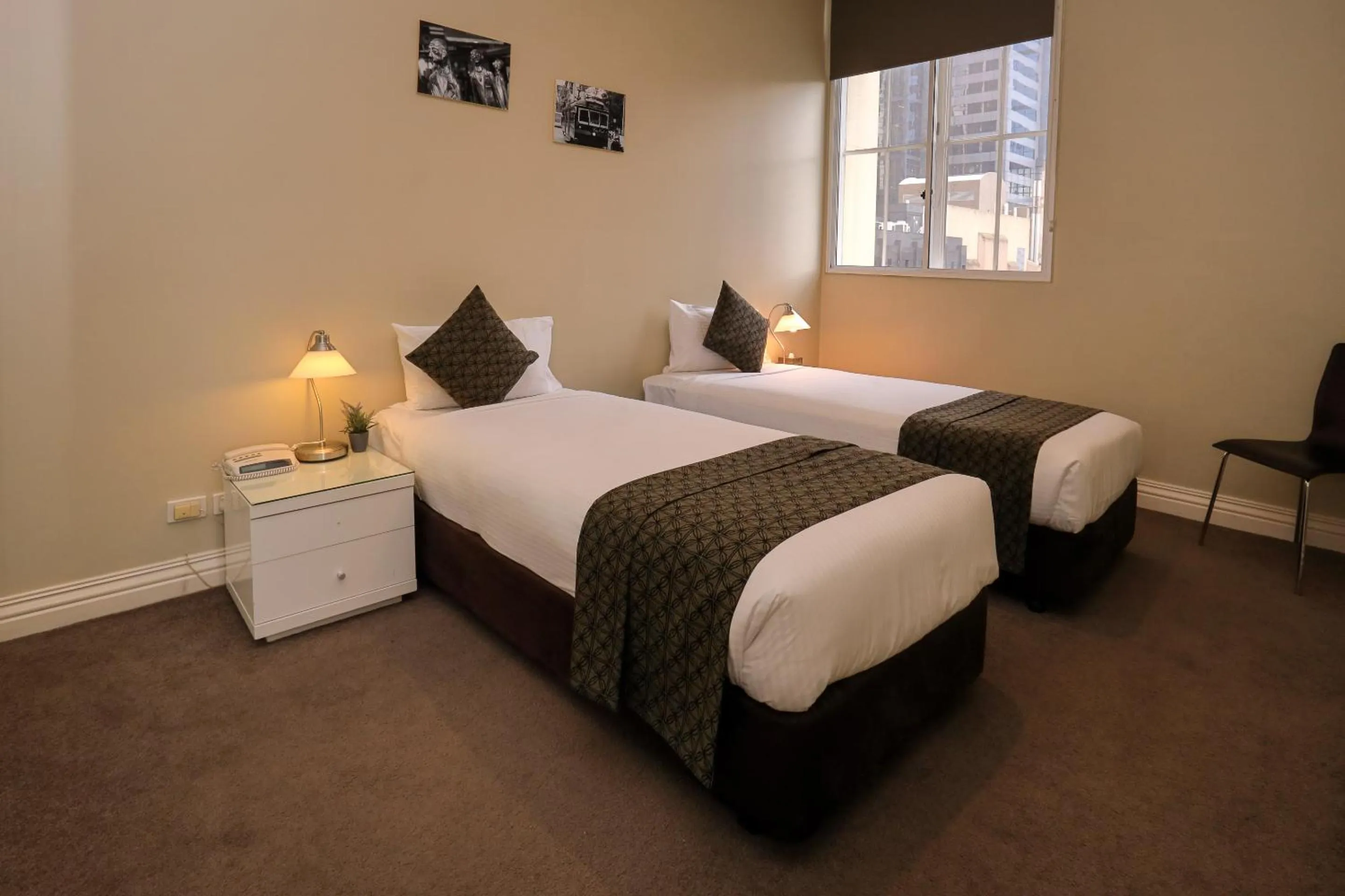 Bed in Flinders Landing Apartments