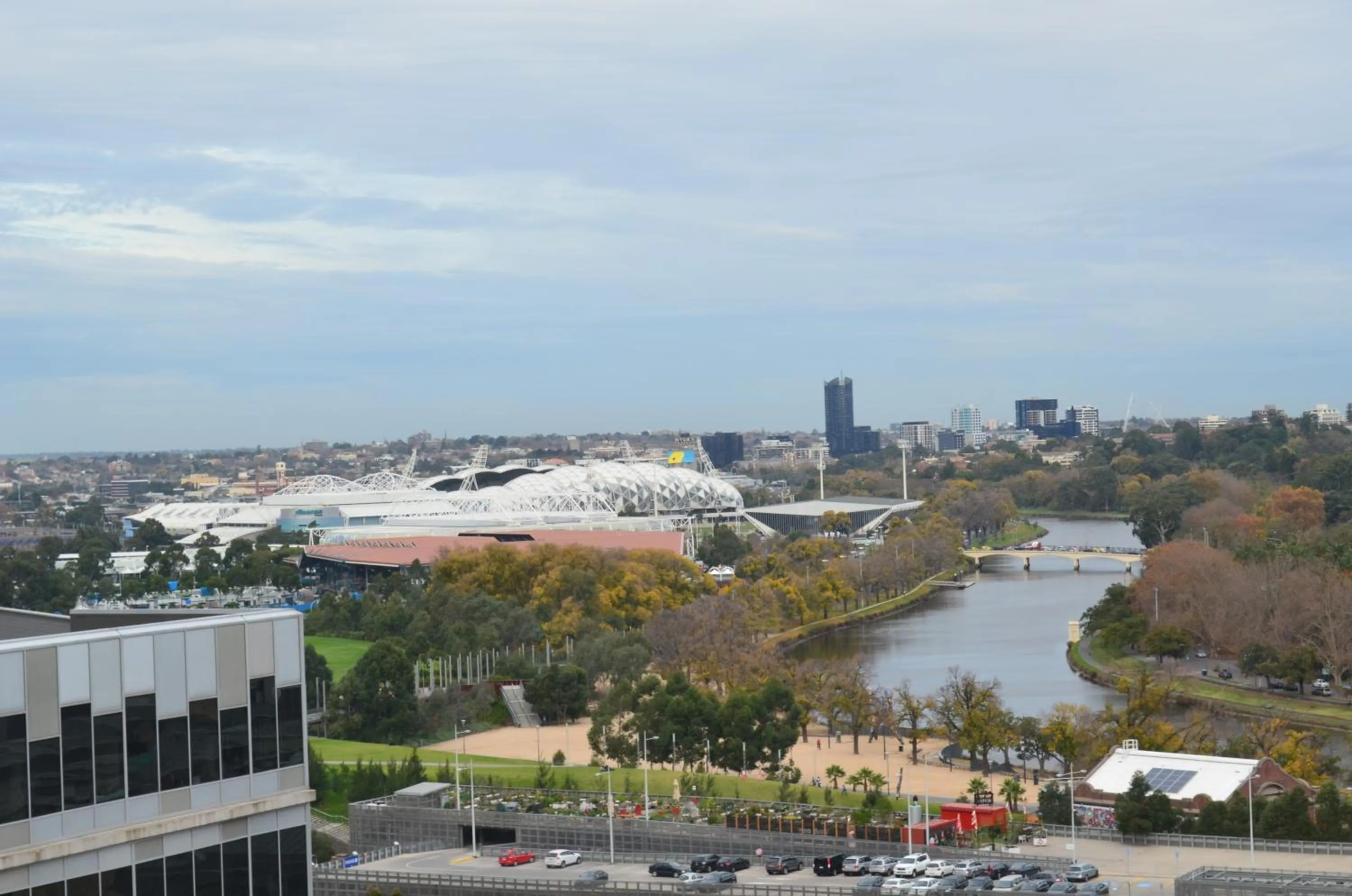 River view in Flinders Landing Apartments