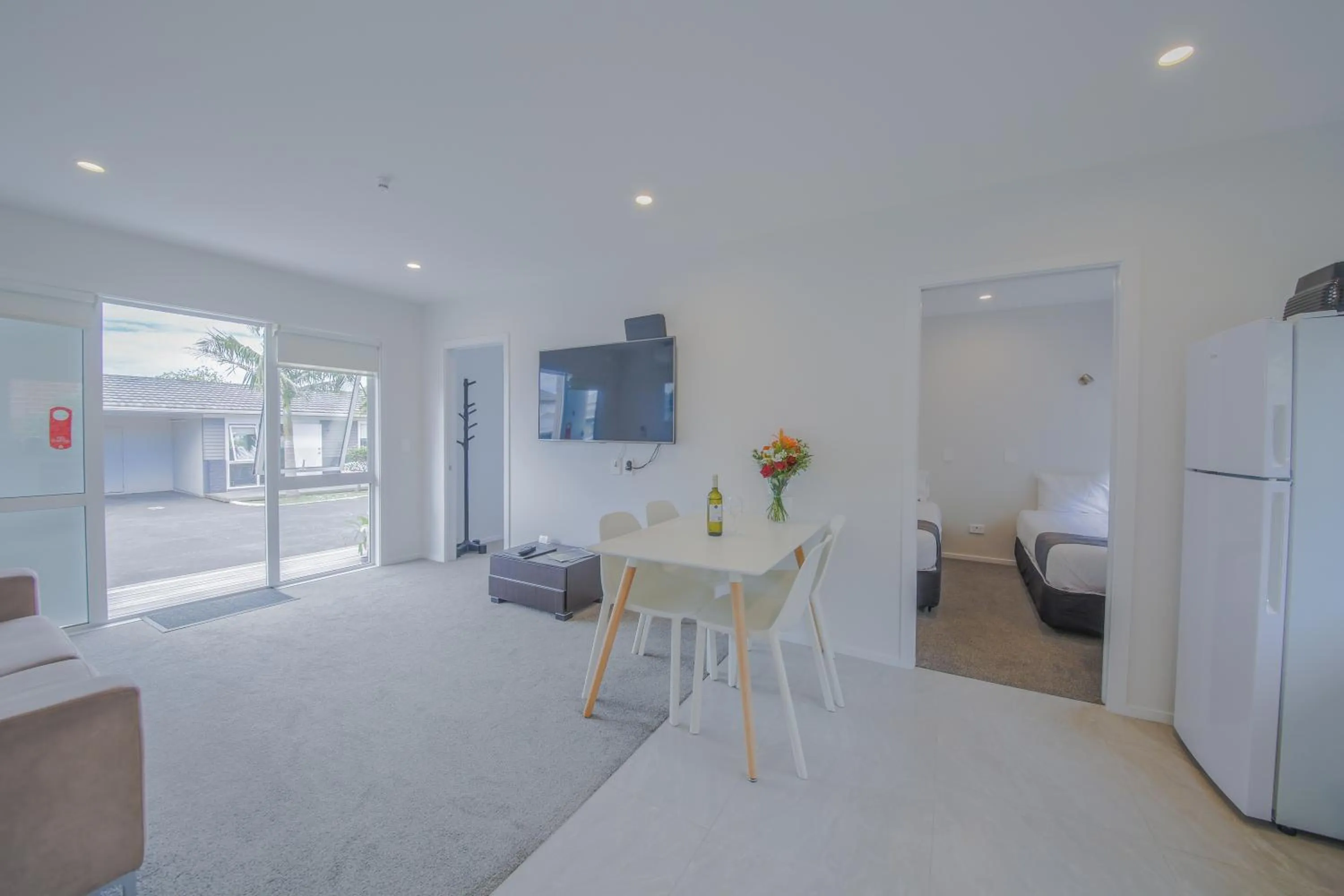 Living room in Sylvia Park Motel