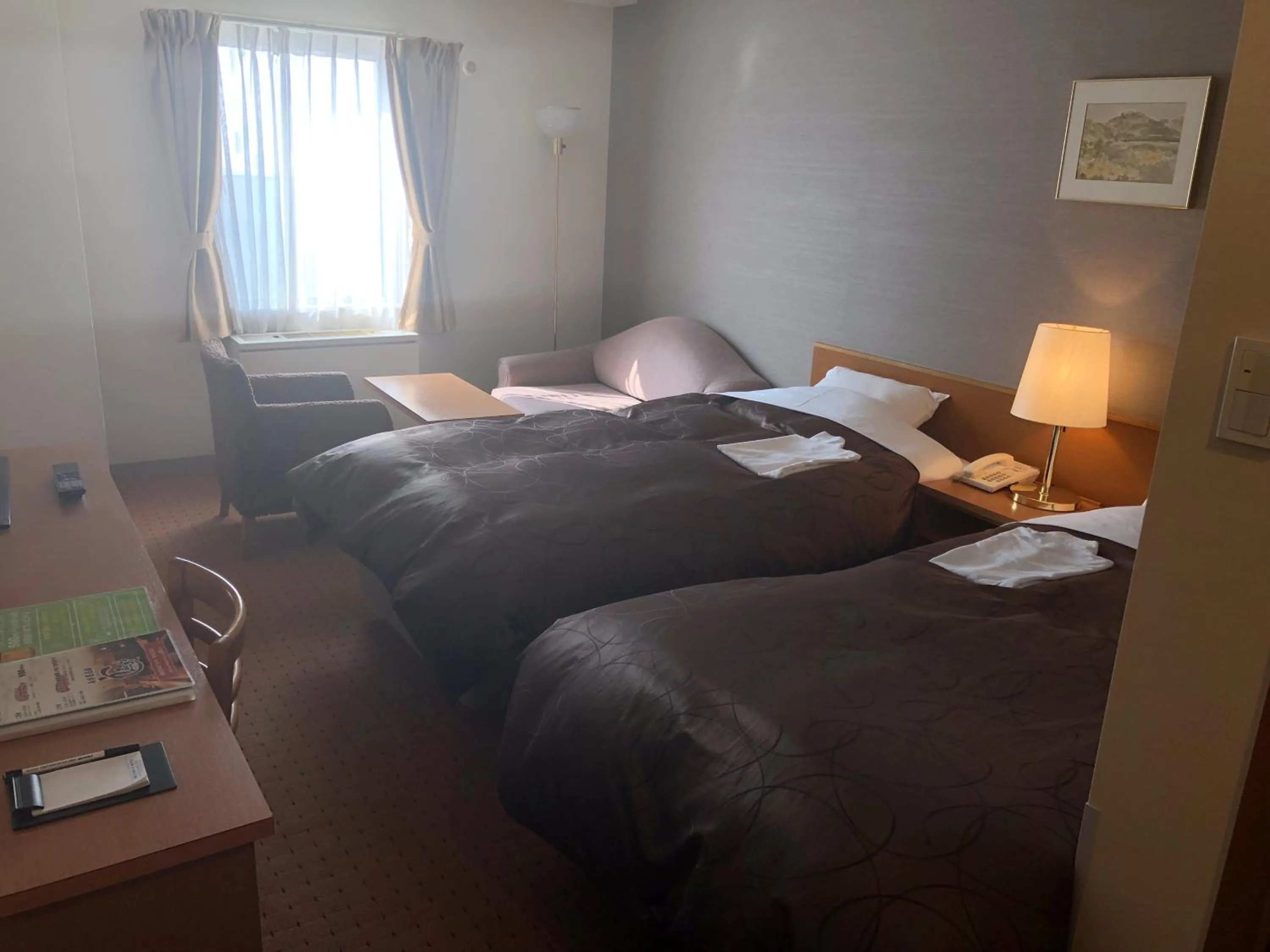 Bedroom, Bed in Chitose Airport Hotel