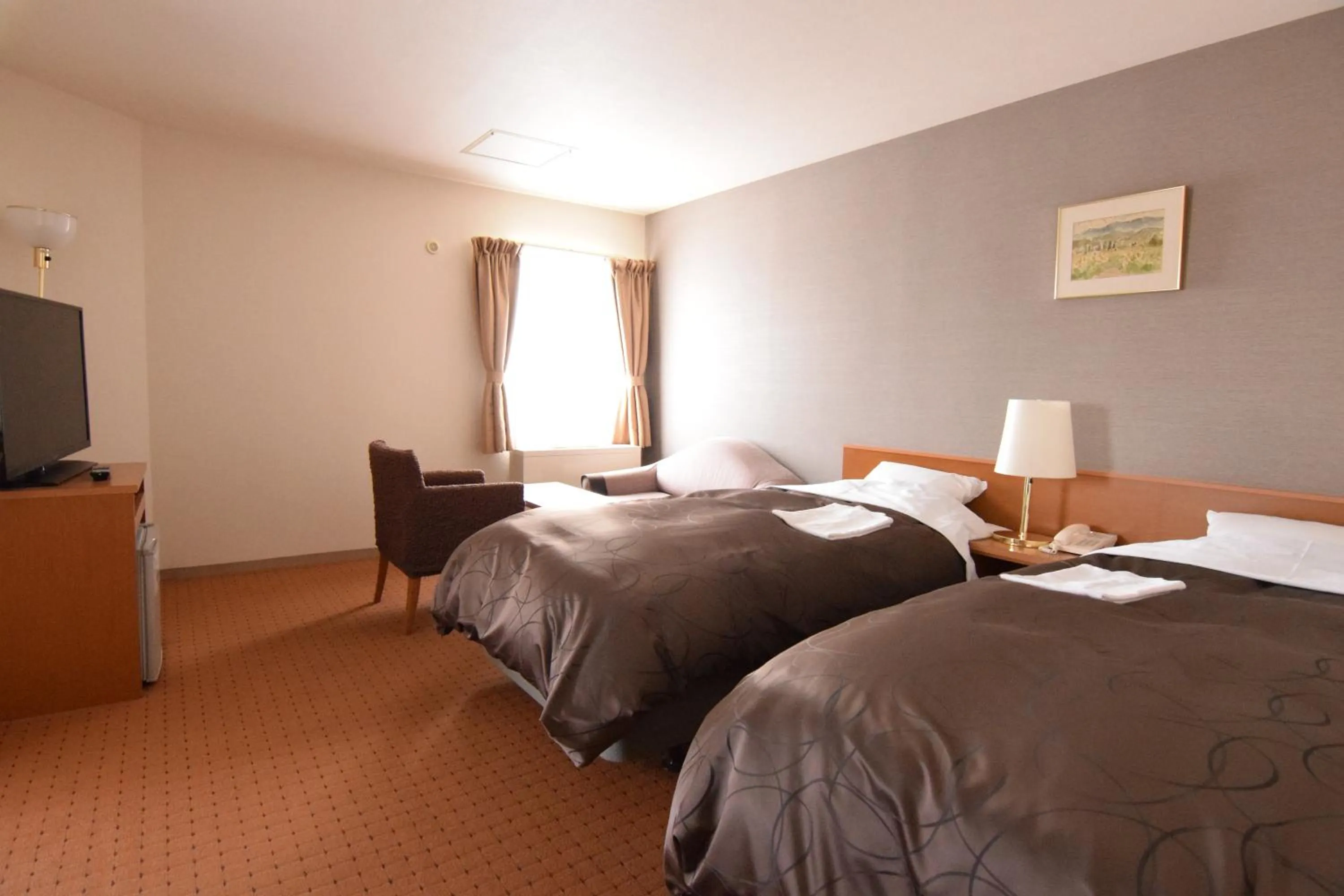 Bedroom, Bed in Chitose Airport Hotel