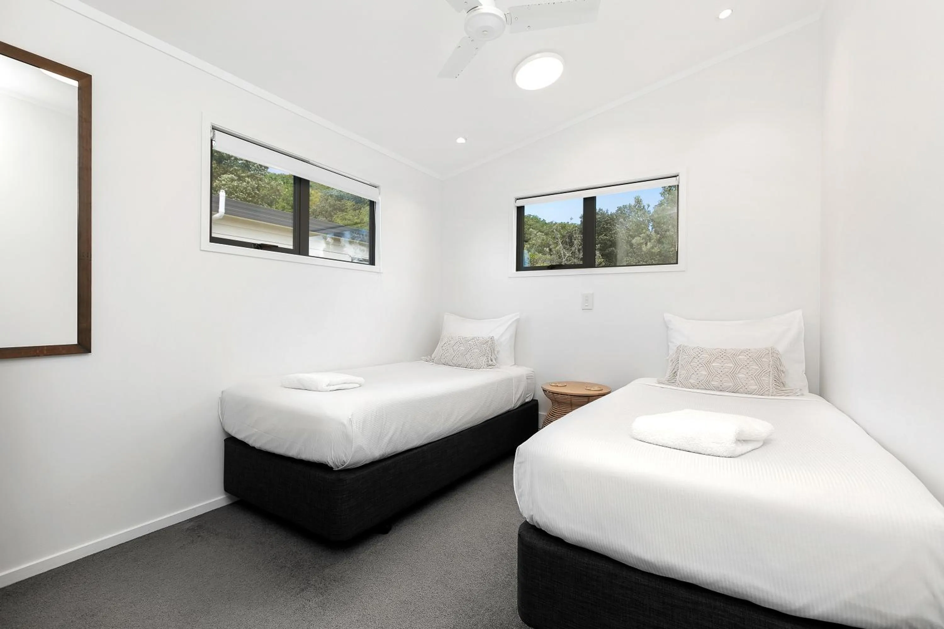 Bed in Bowentown Beach Holiday Park