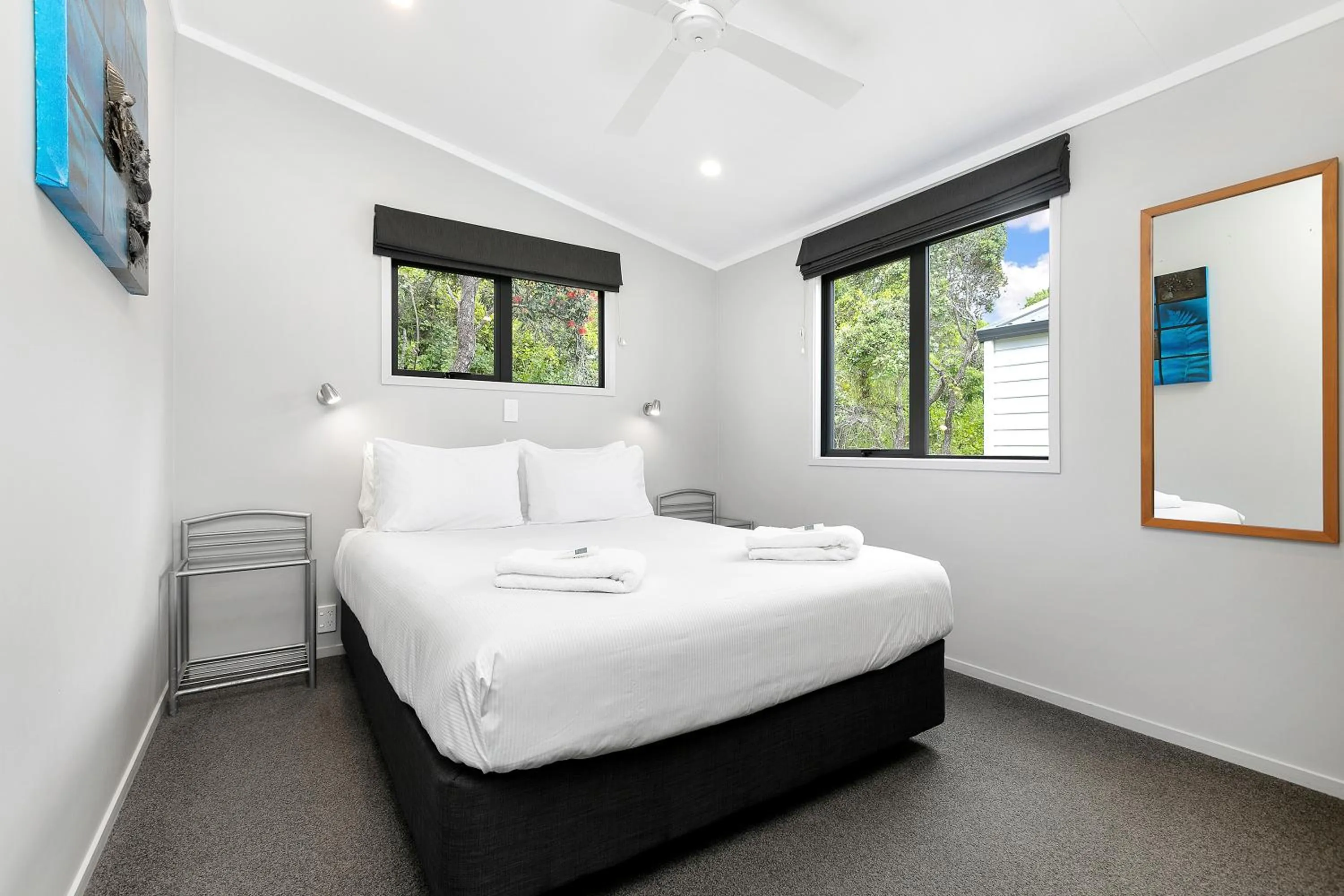 Bed in Bowentown Beach Holiday Park