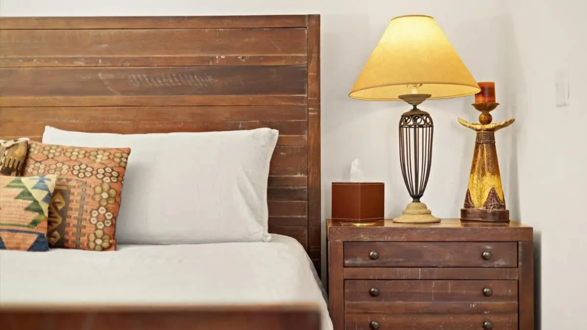 Bed in Grizzly Peak Cabin