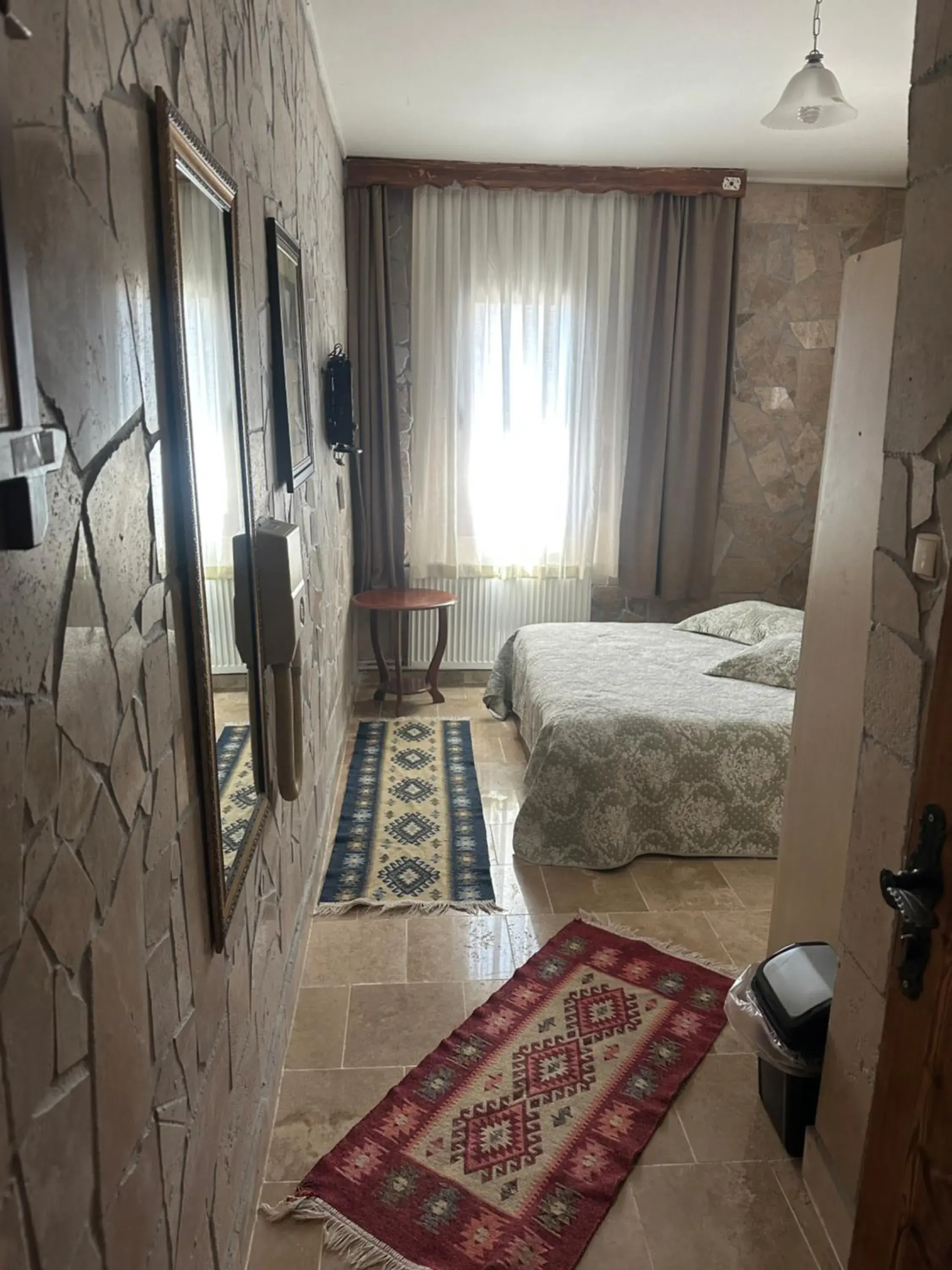 Double Room with Valley View in Uchisar Cave House Double Room with Valley View in Uchisar Cave House