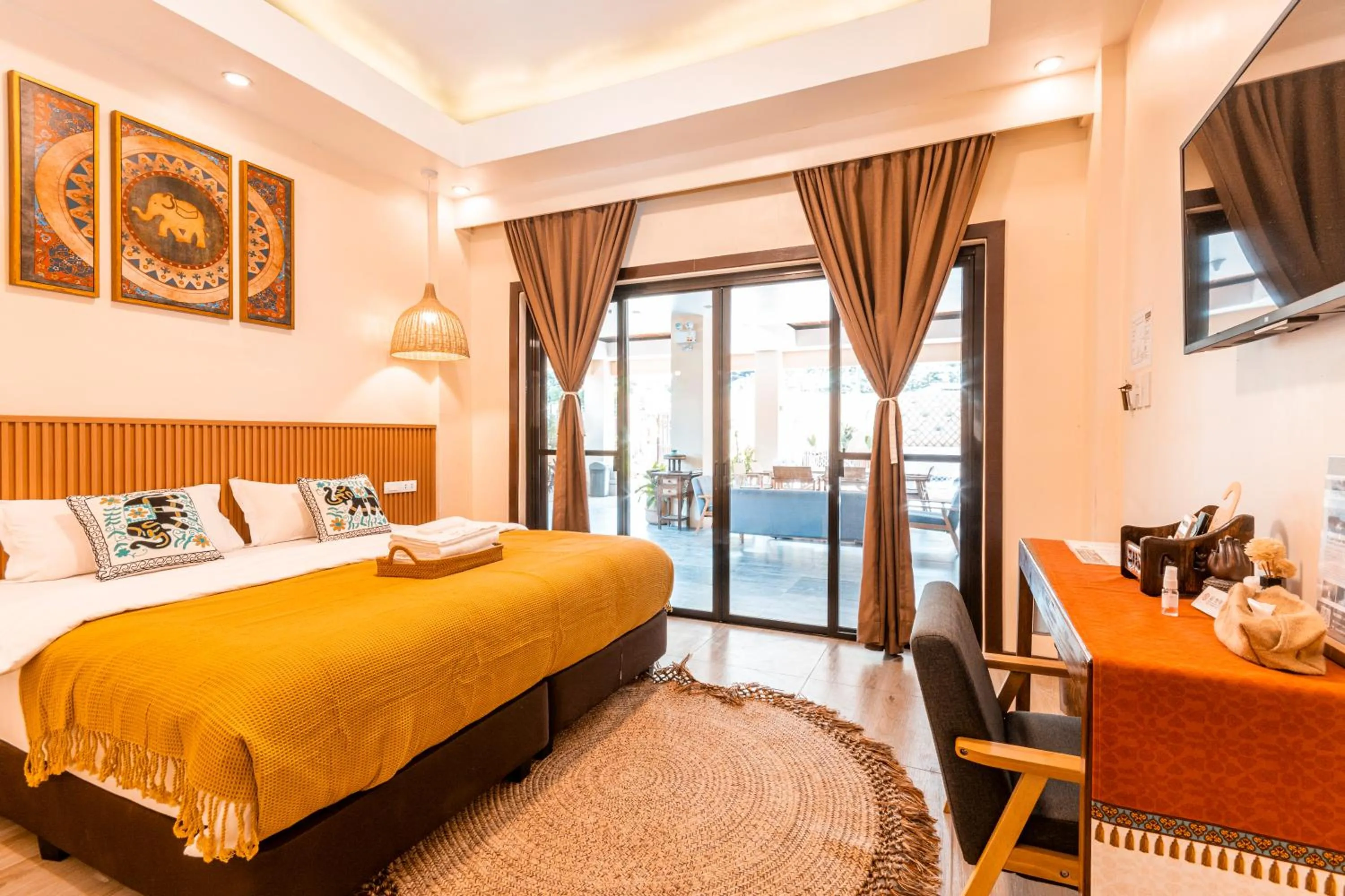 Bed in Molly Resorts