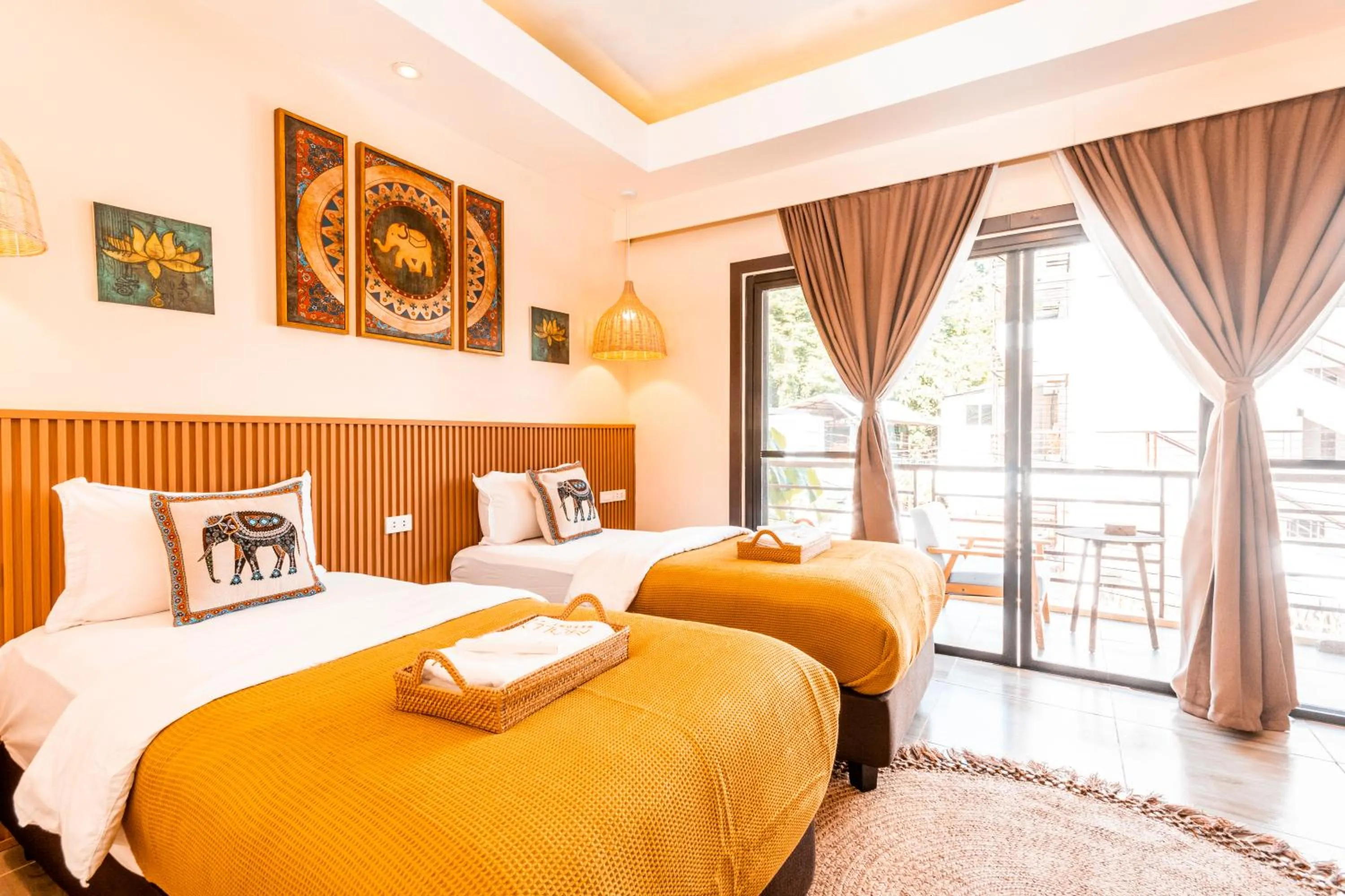 Bed in Molly Resorts