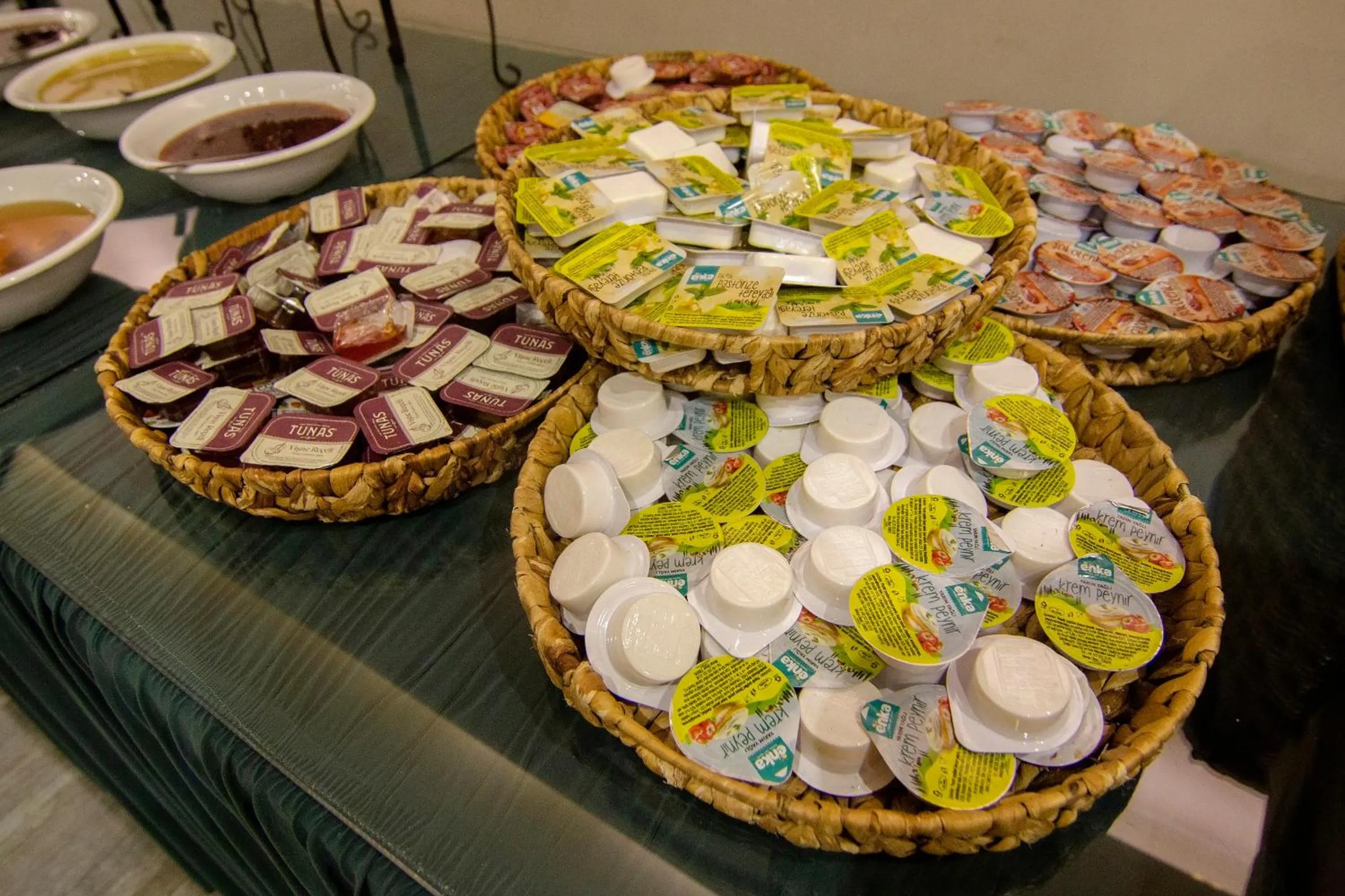 Buffet breakfast in Baykara Hotel