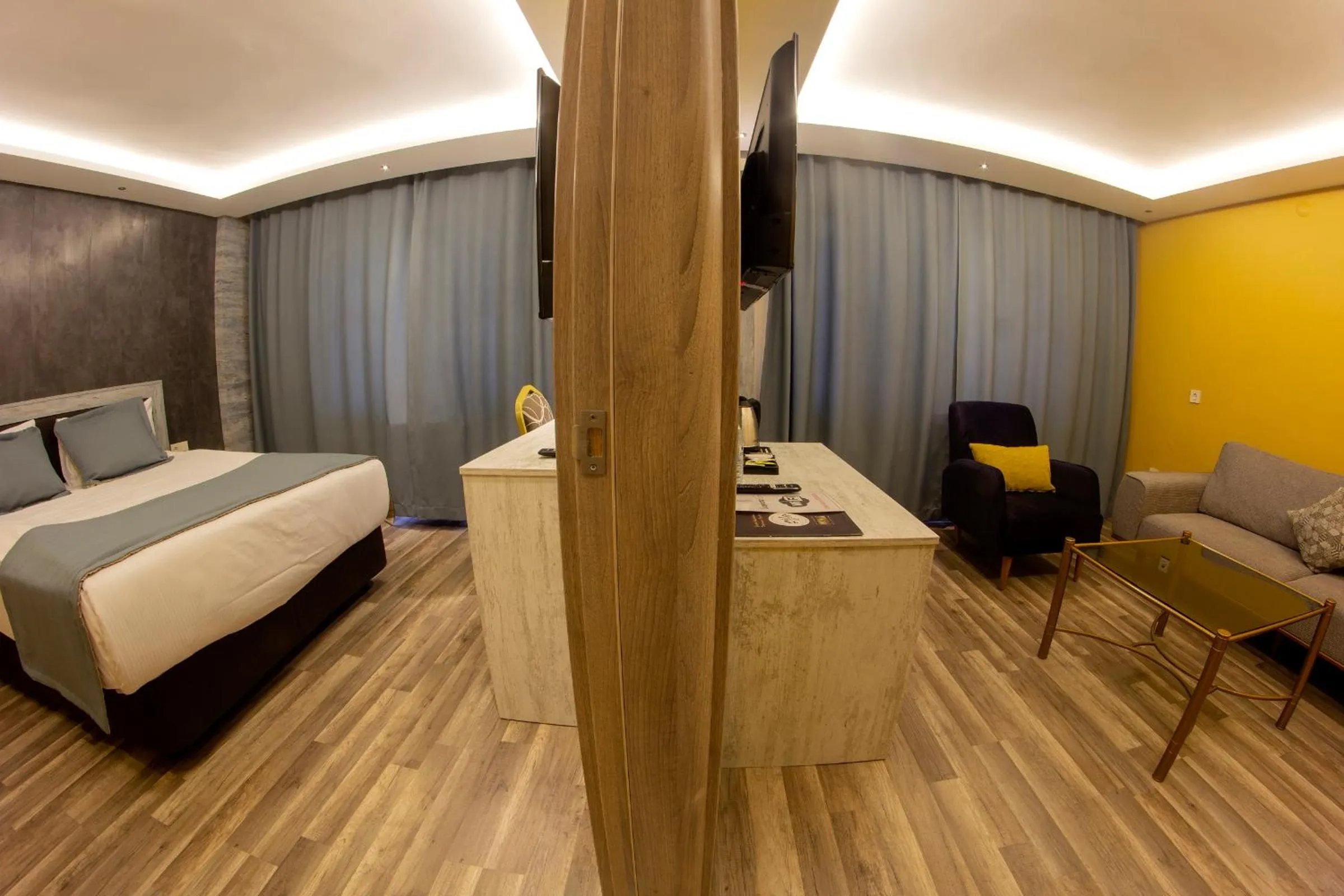 Bed in Baykara Hotel