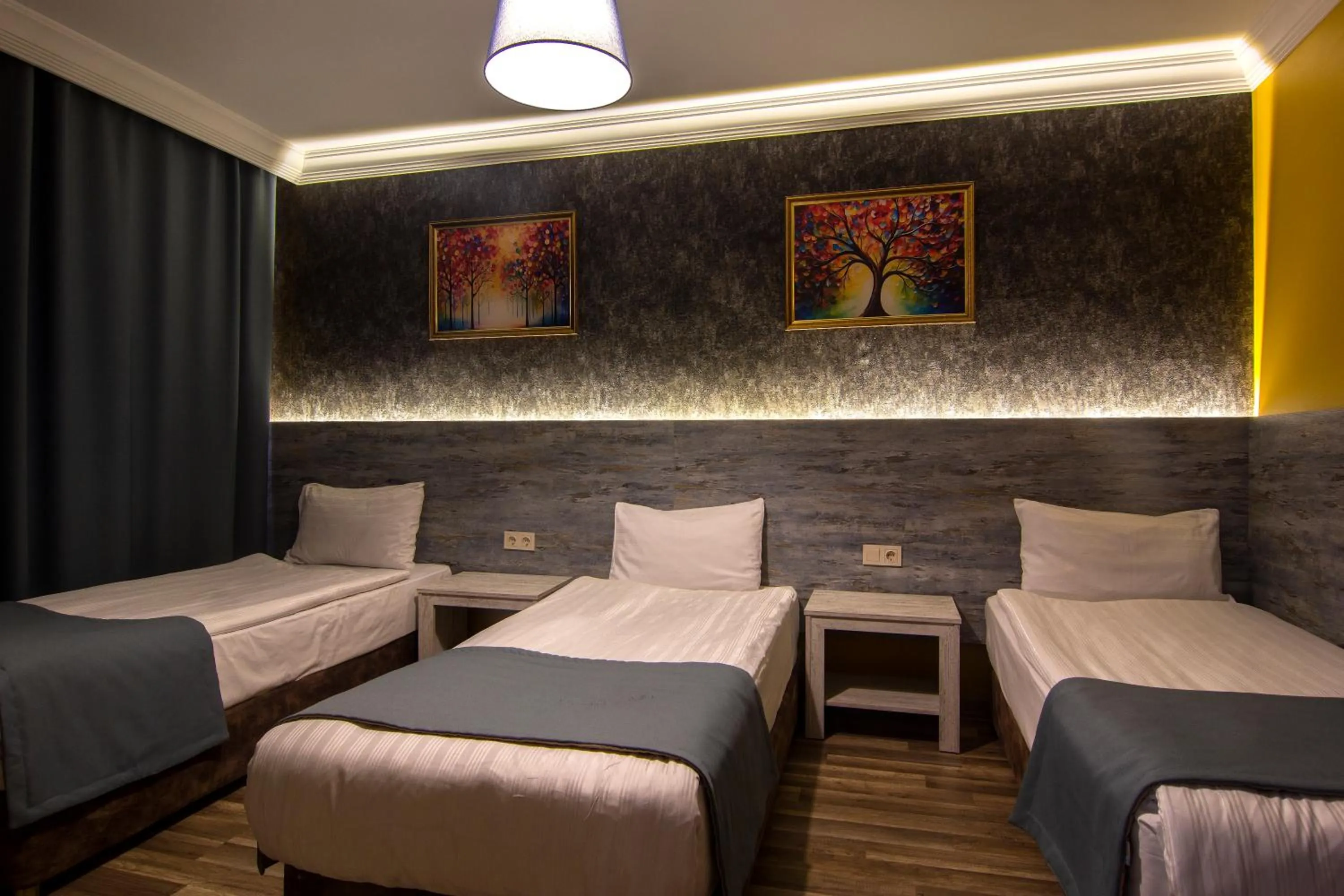 Bed in Baykara Hotel