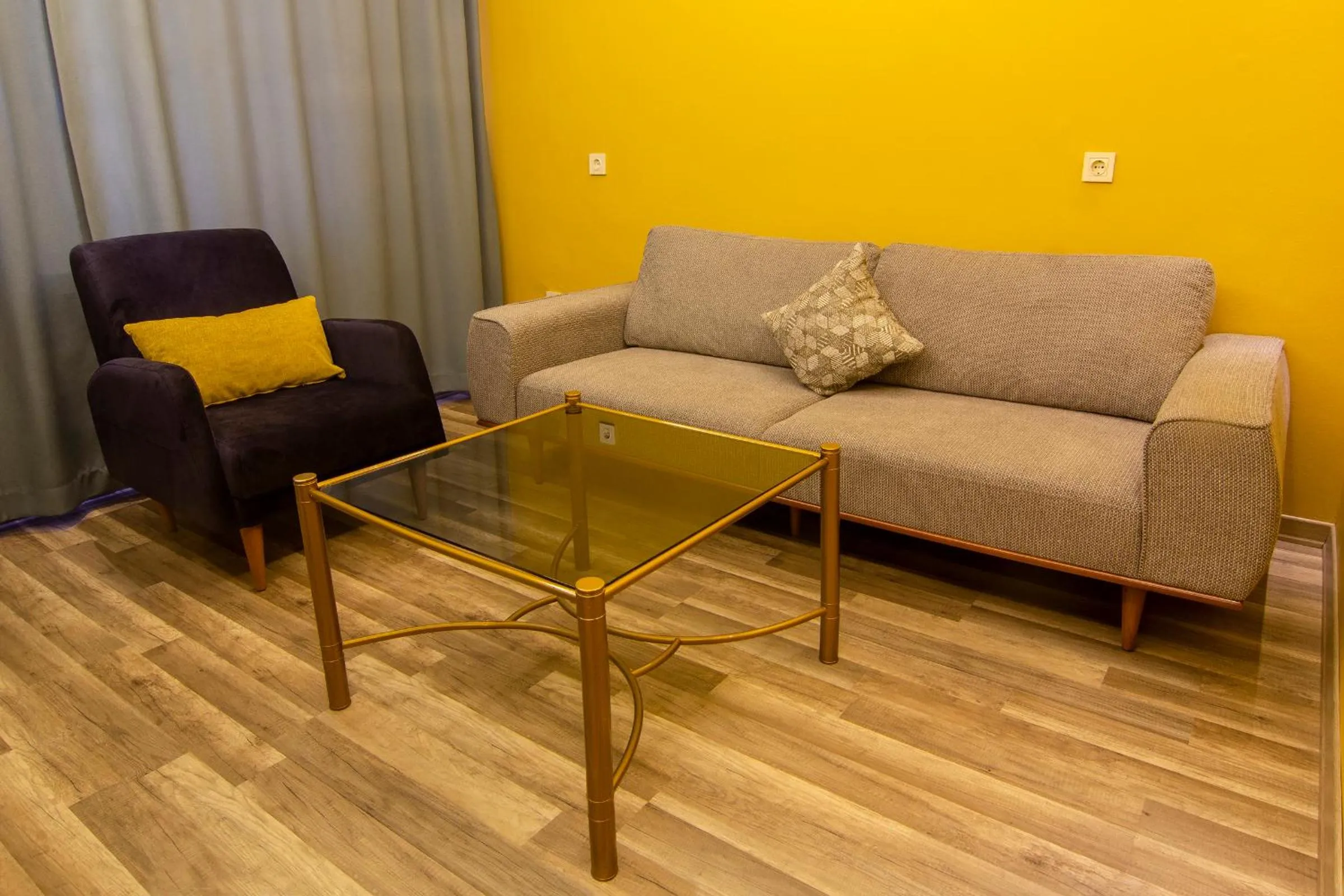 Seating area in Baykara Hotel