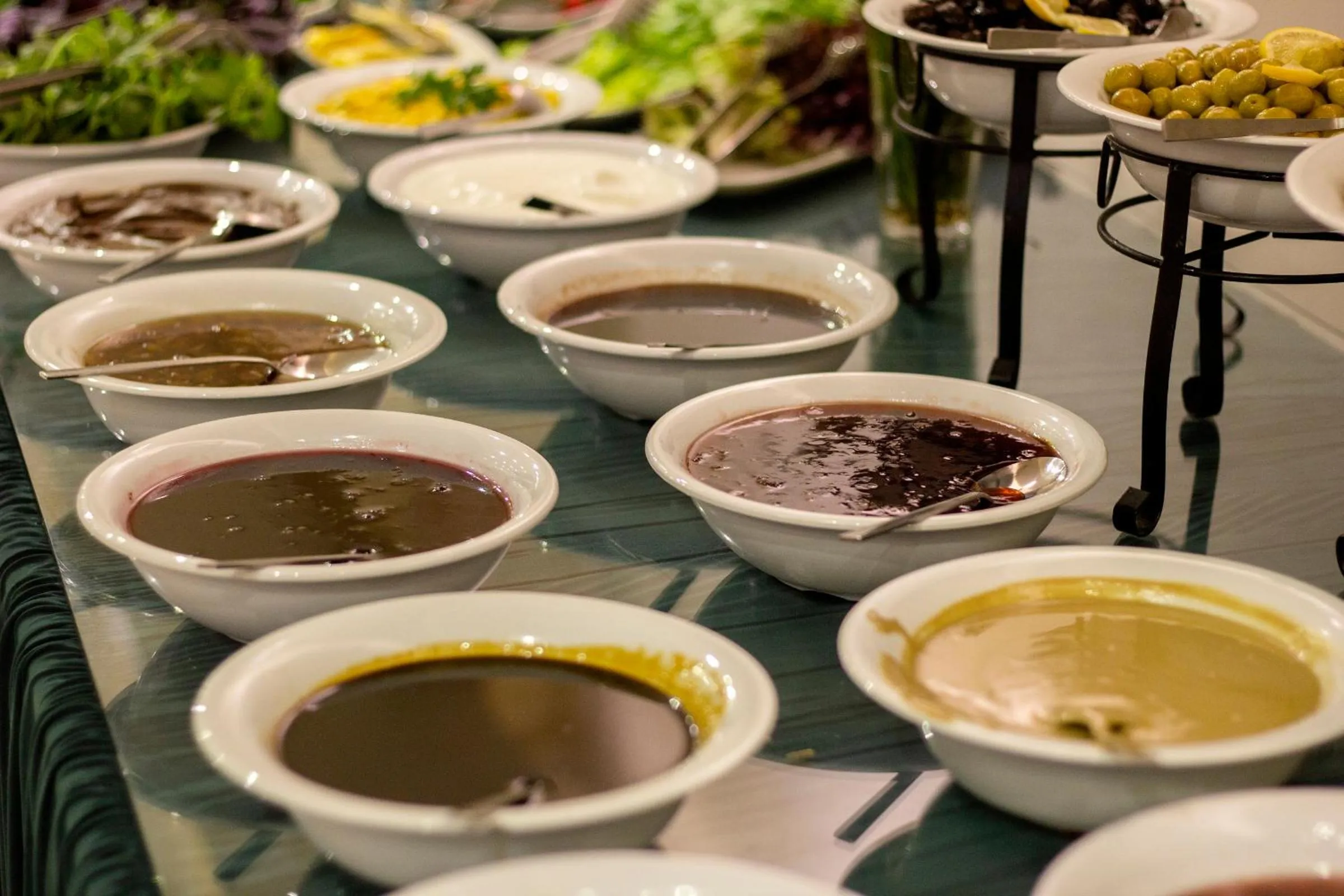 Buffet breakfast in Baykara Hotel