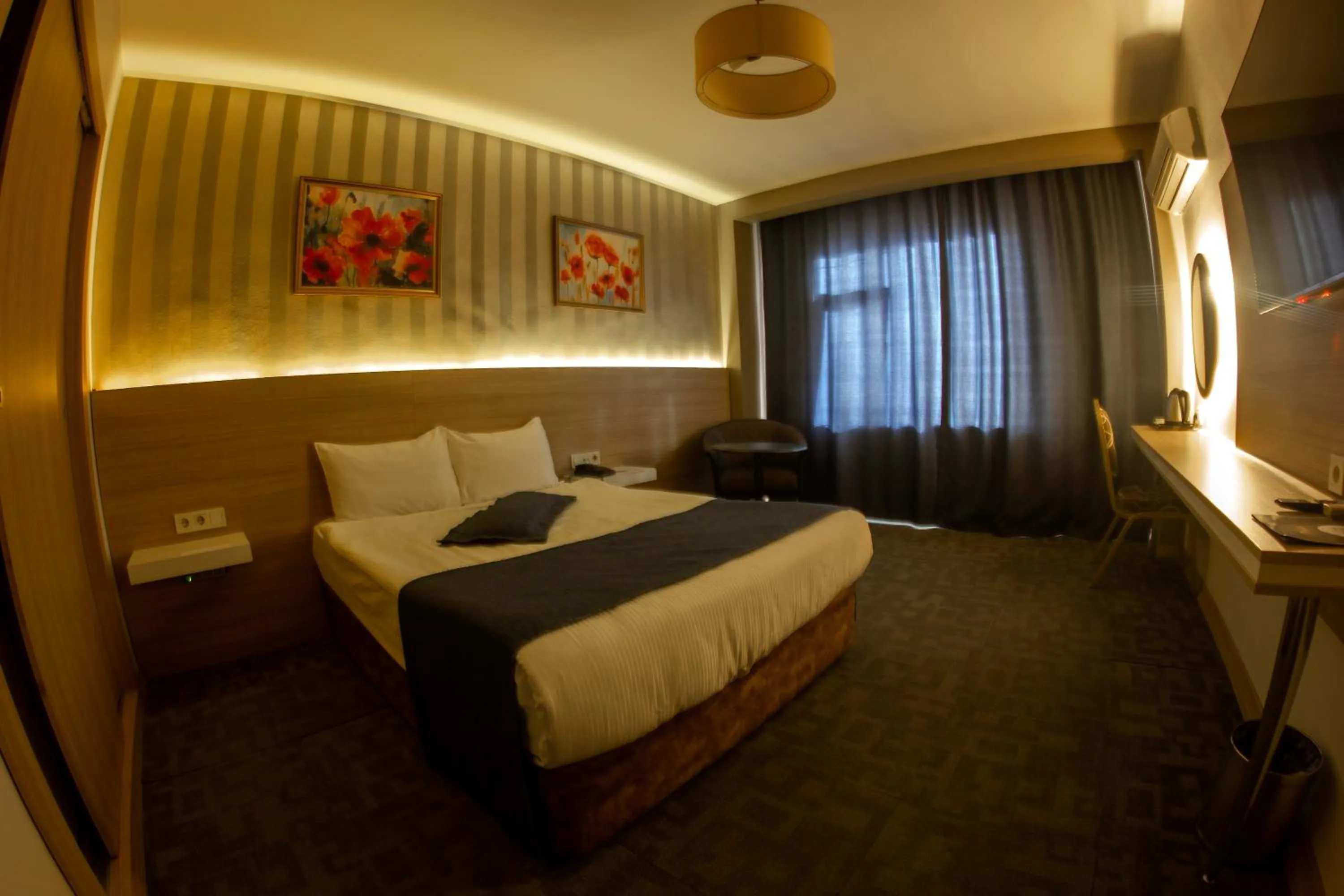 Bed in Baykara Hotel