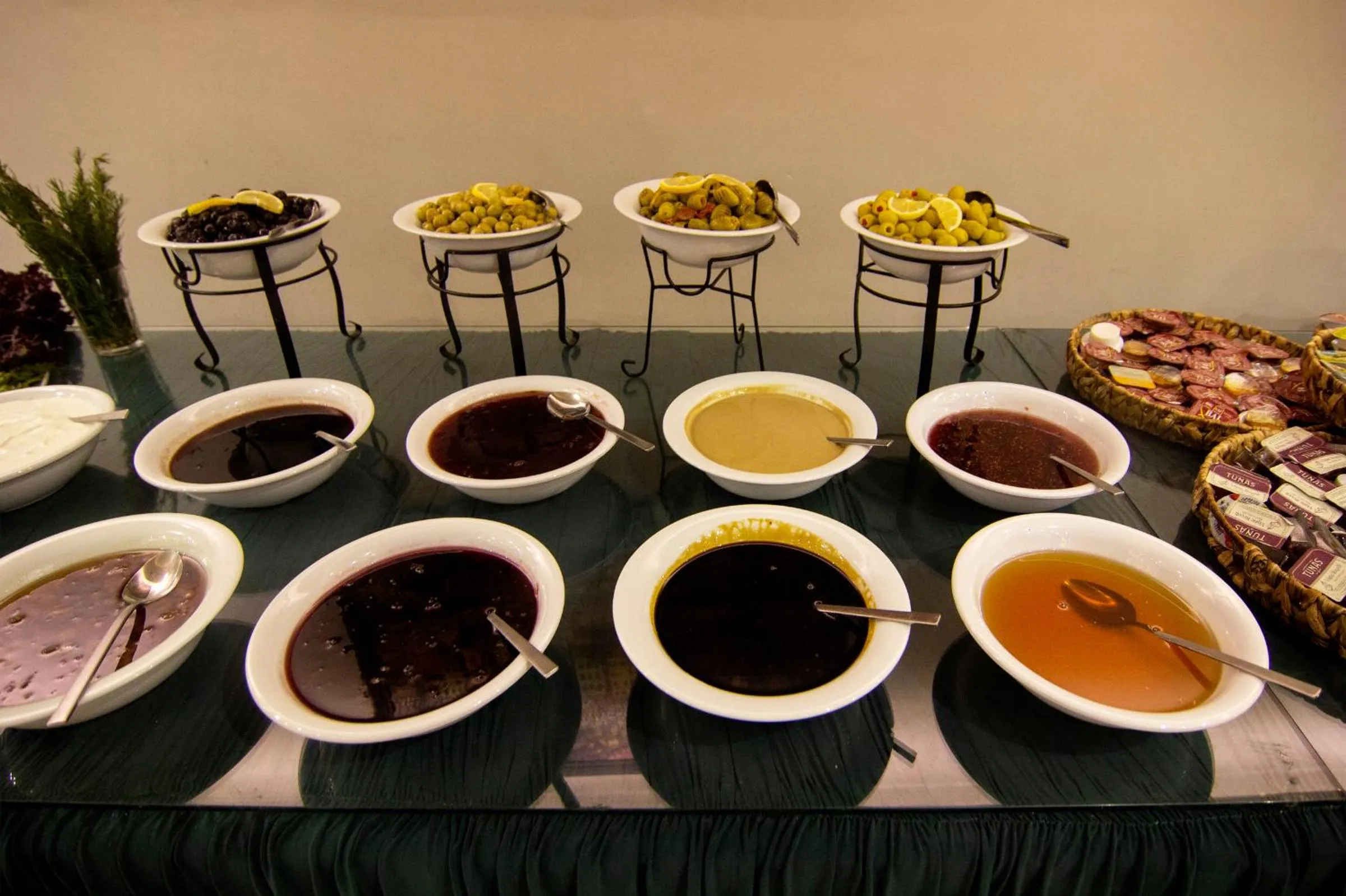 Buffet breakfast in Baykara Hotel