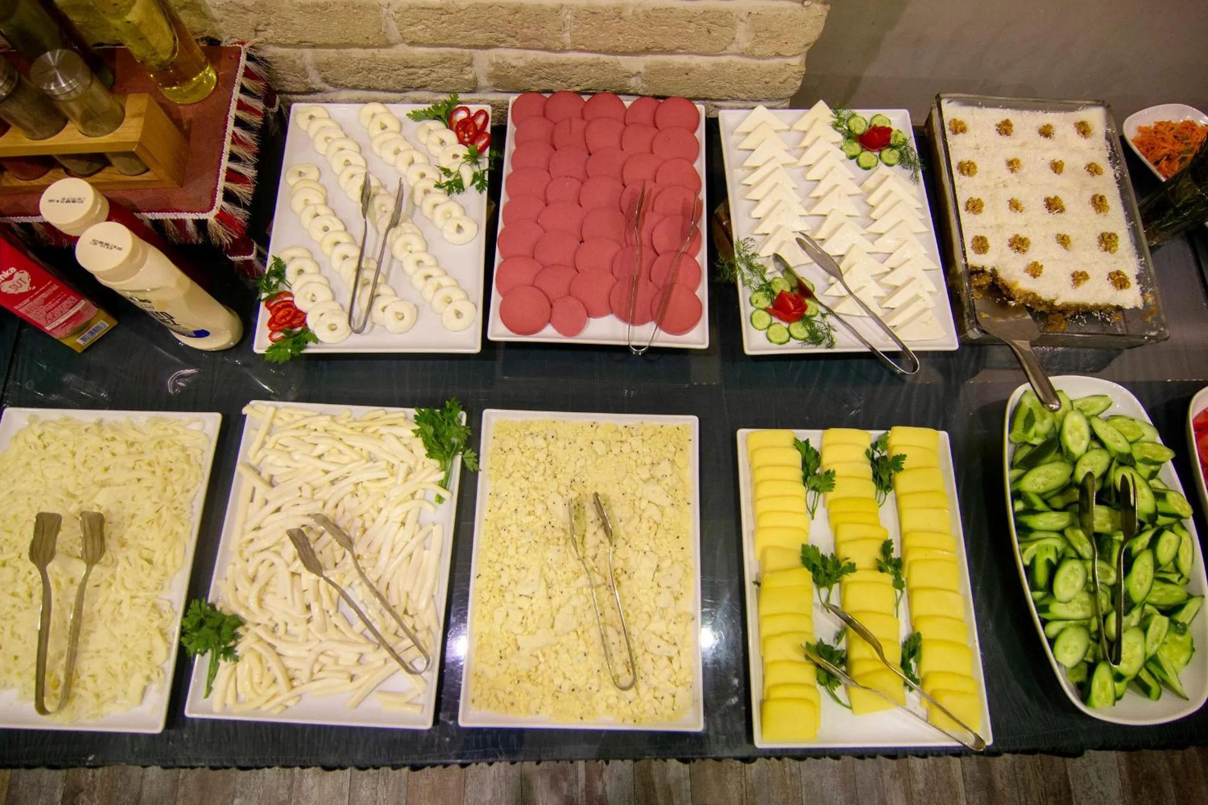 Buffet breakfast in Baykara Hotel