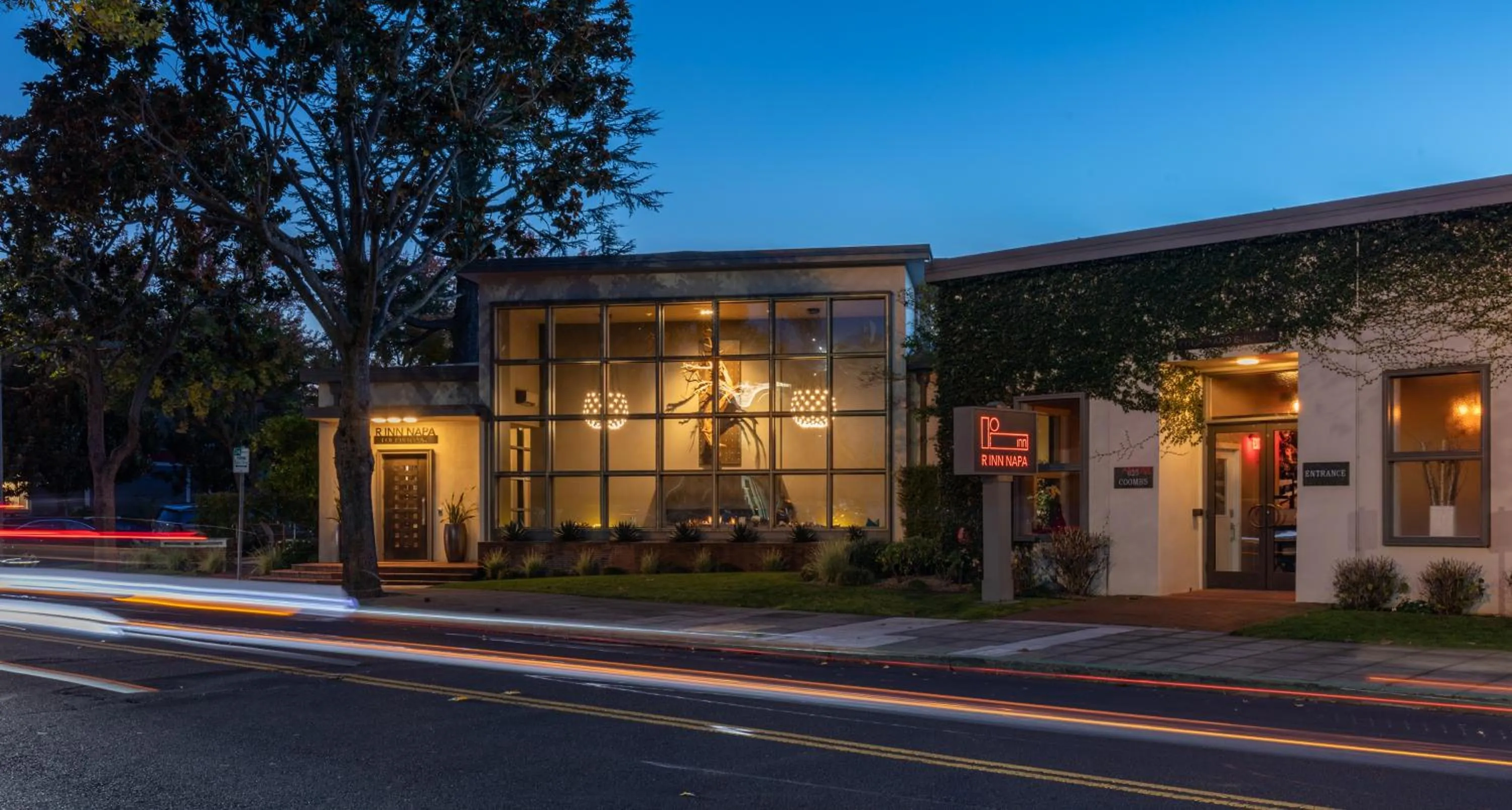 Property building in R Inn Napa