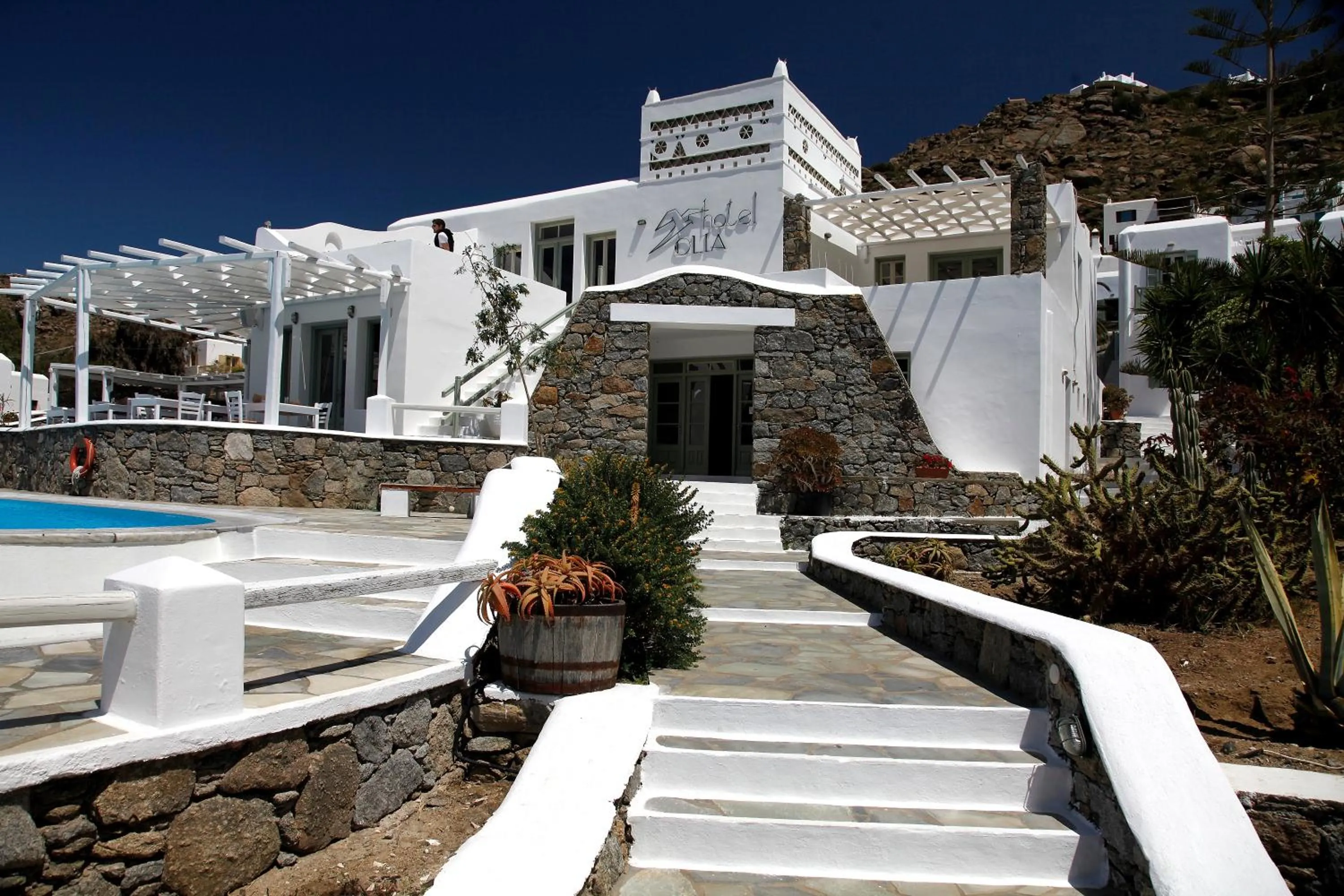 Property building in Olia Hotel